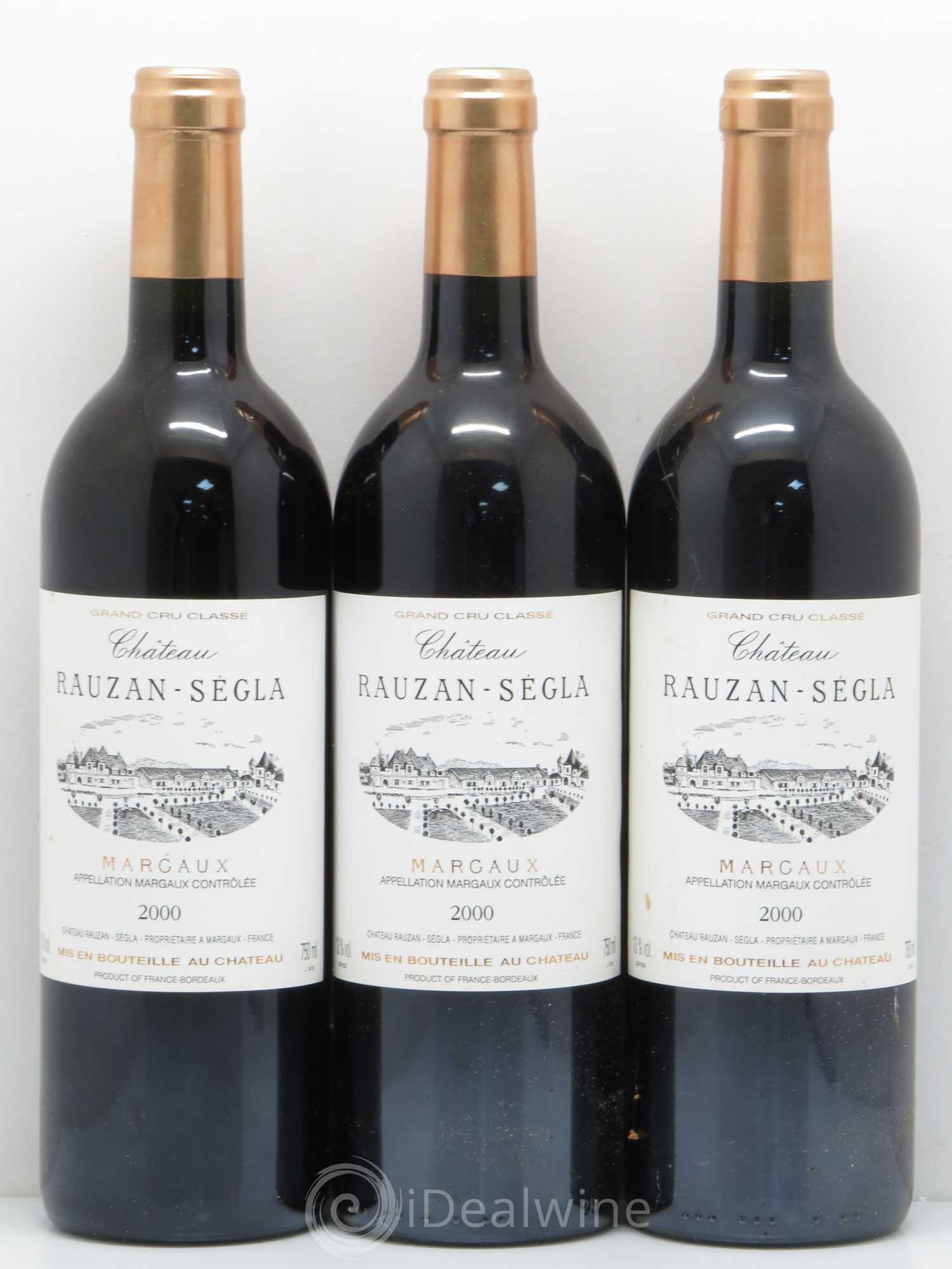 Château Rauzan Ségla Grand Cru Classé 2000 - Lot de 6 bouteilles - 2