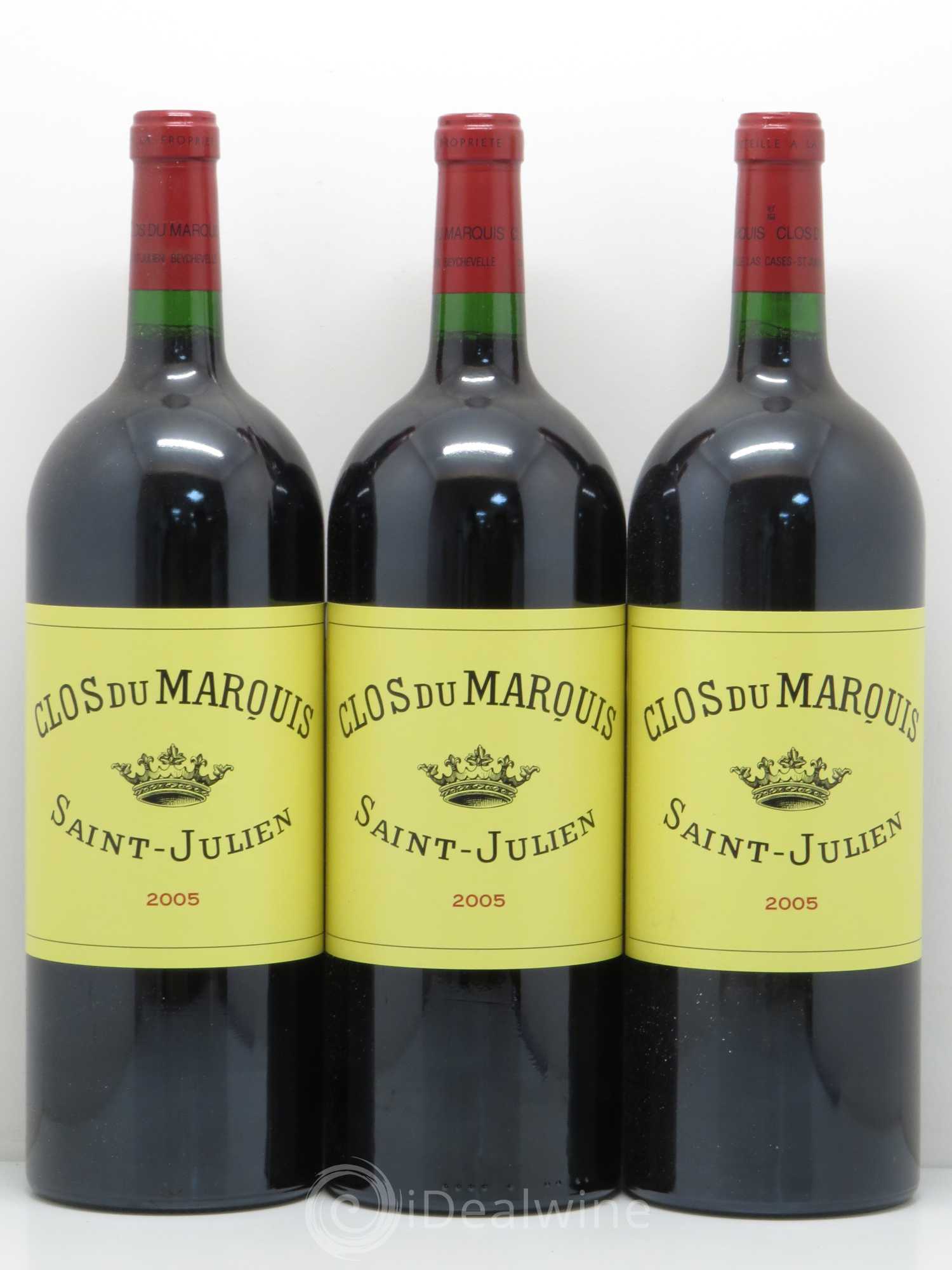 Clos du Marquis 2005 - Lot de 3 magnums - 0