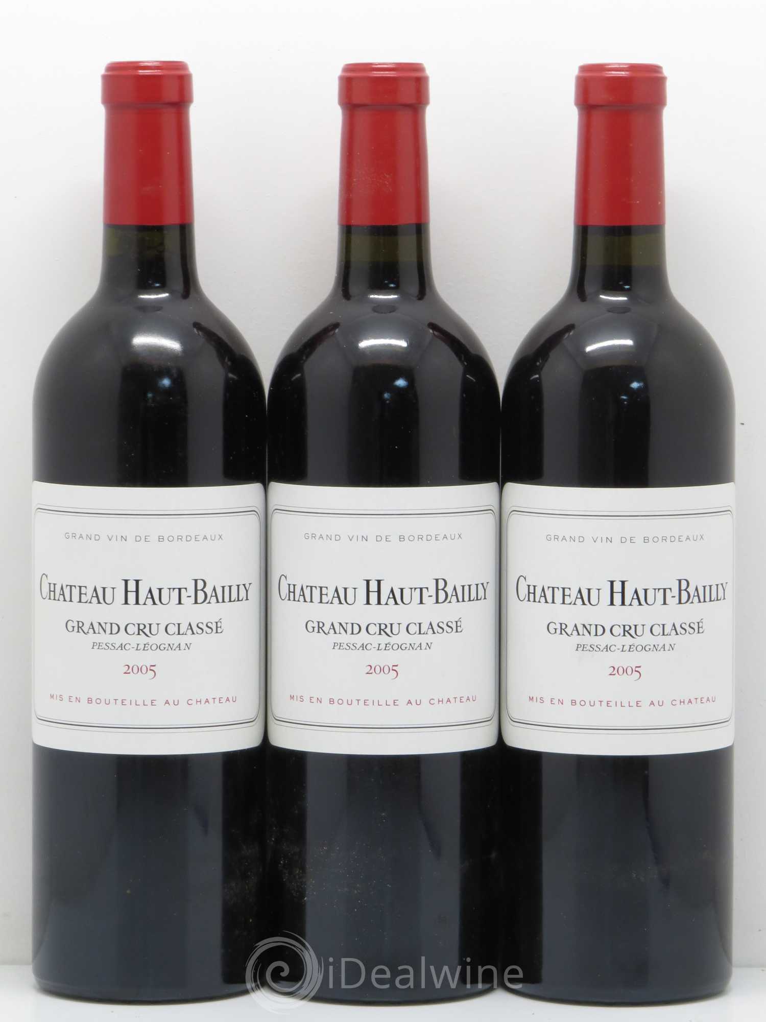 Château Haut-Bailly Cru Classé de Graves 2005 - Lot de 6 bouteilles - 1