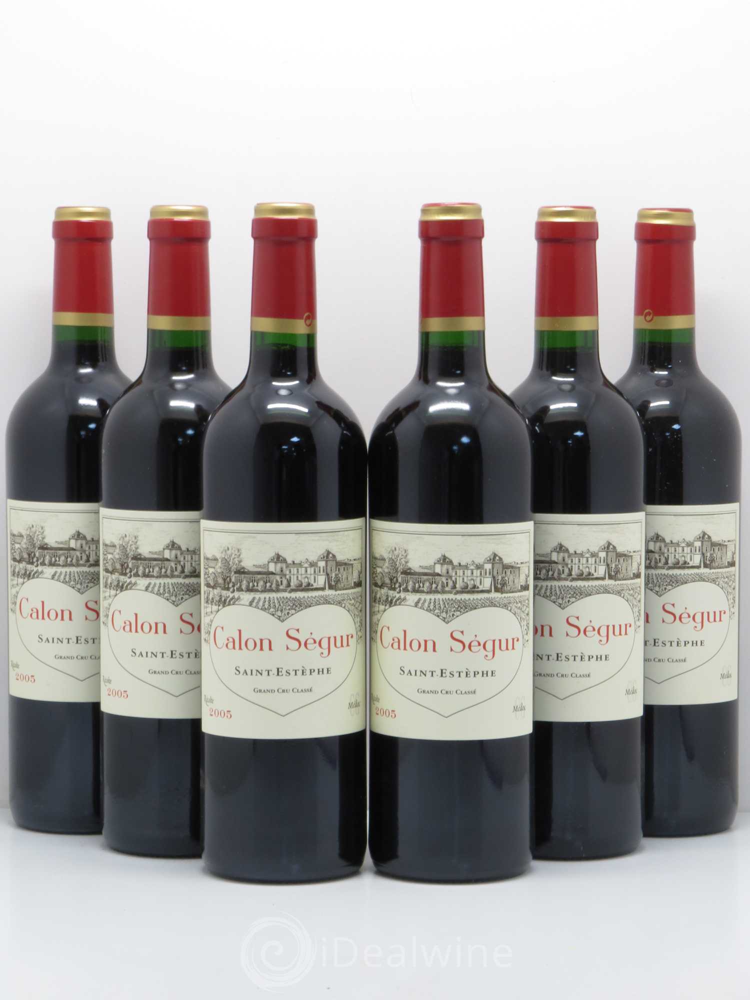 Château Calon Ségur 3ème Grand Cru Classé 2005 - Lot de 6 bouteilles - 0