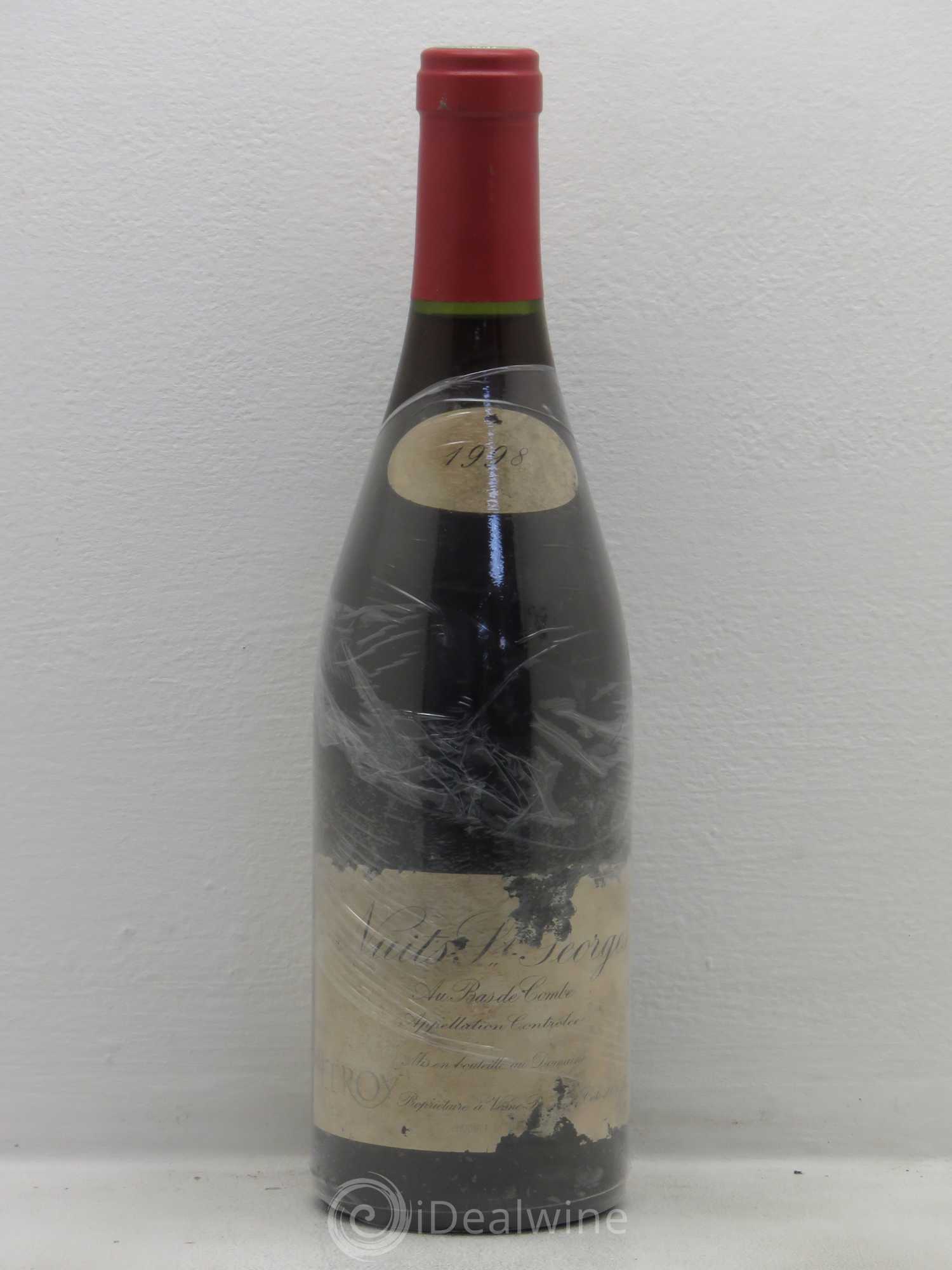 Nuits-Saint-Georges Bas de Combes Leroy (Domaine) 1998 - Lot de 1 bouteille - 0