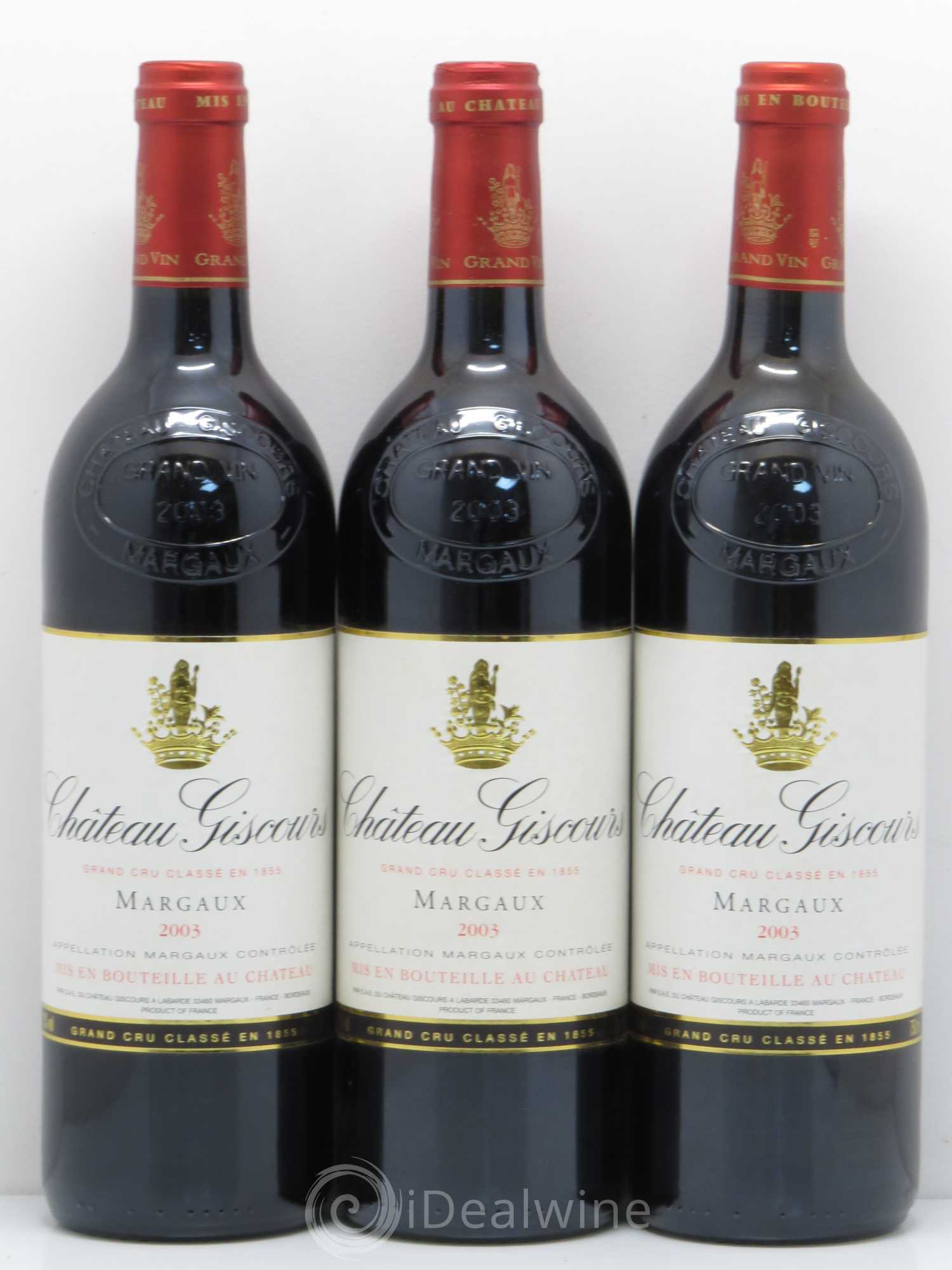 Château Giscours 3ème Grand Cru Classé 2003 - Lot de 6 bouteilles - 2