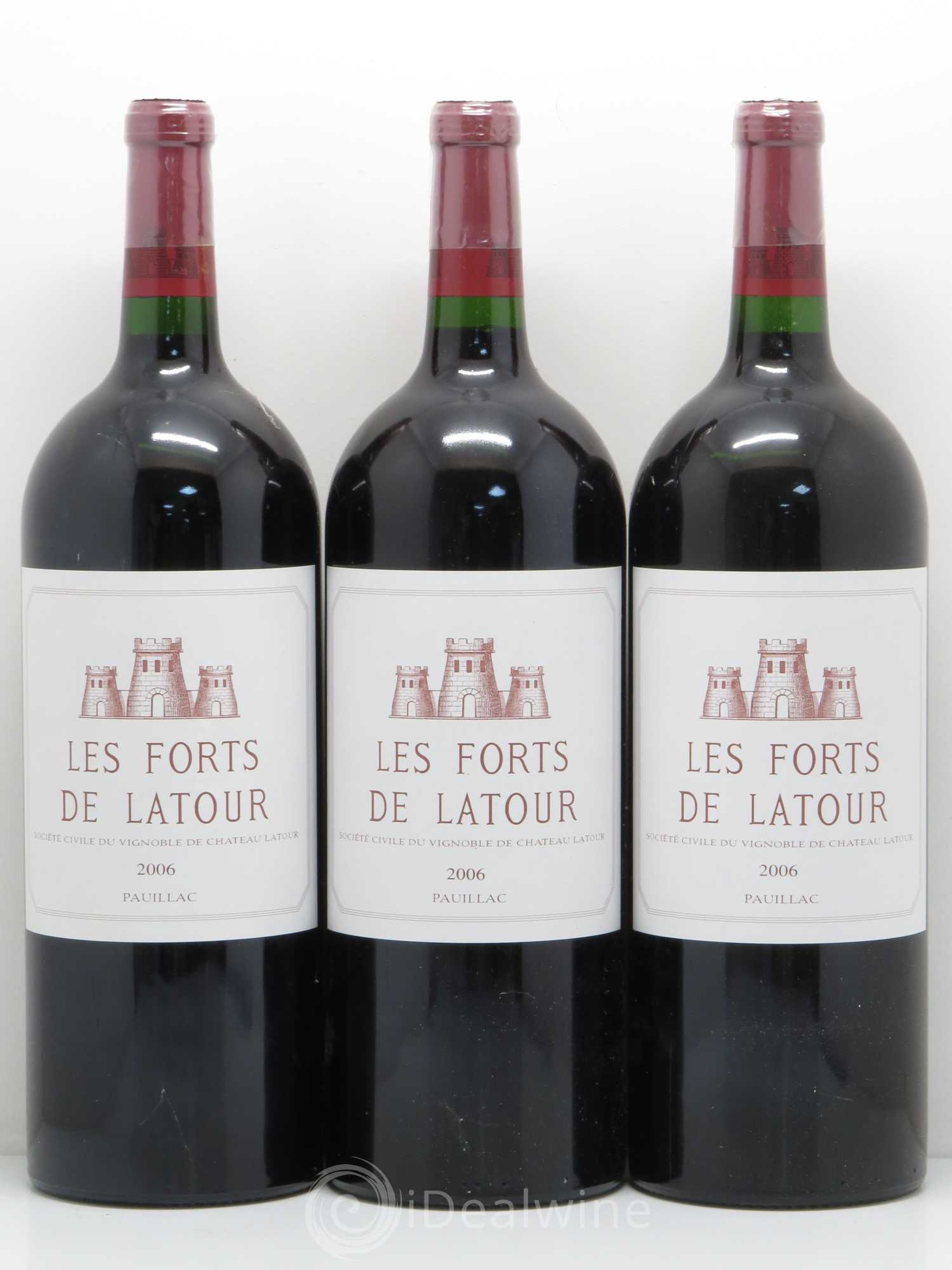 Les Forts de Latour Second Vin 2006 - Lot de 3 magnums - 0