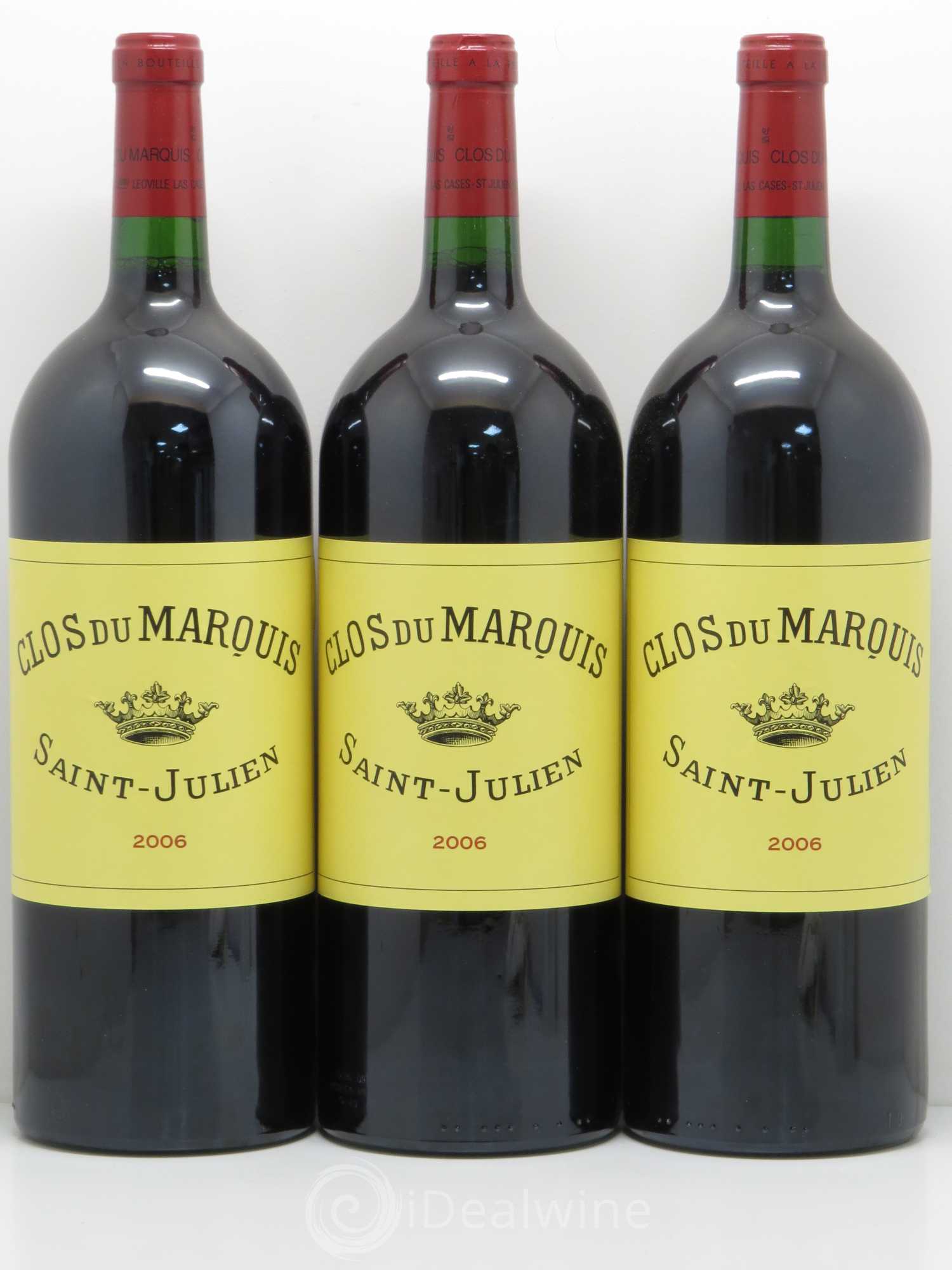 Clos du Marquis 2006 - Lot de 3 magnums - 0