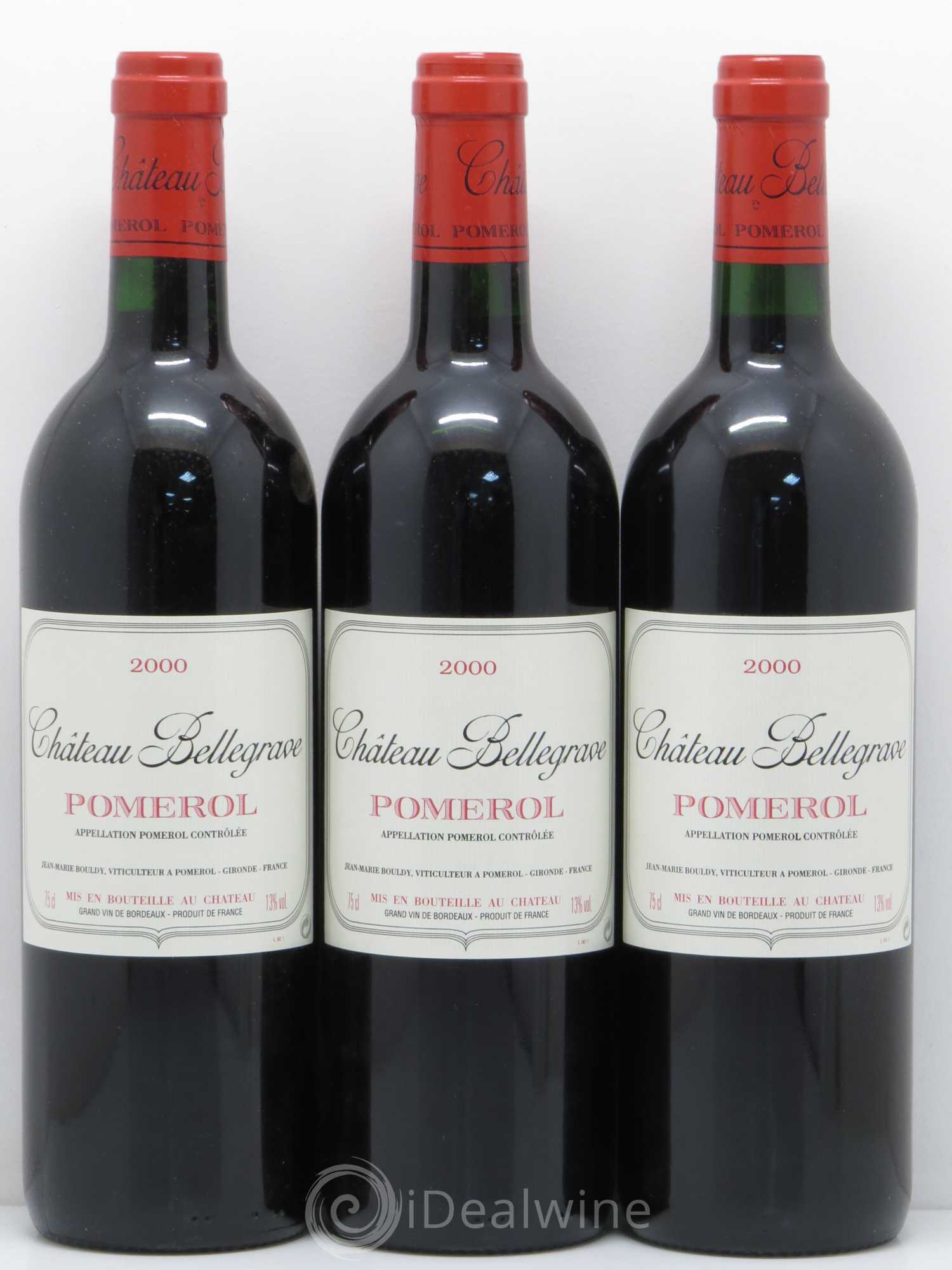 Château Bellegrave 2000 - Lot de 6 bouteilles - 2