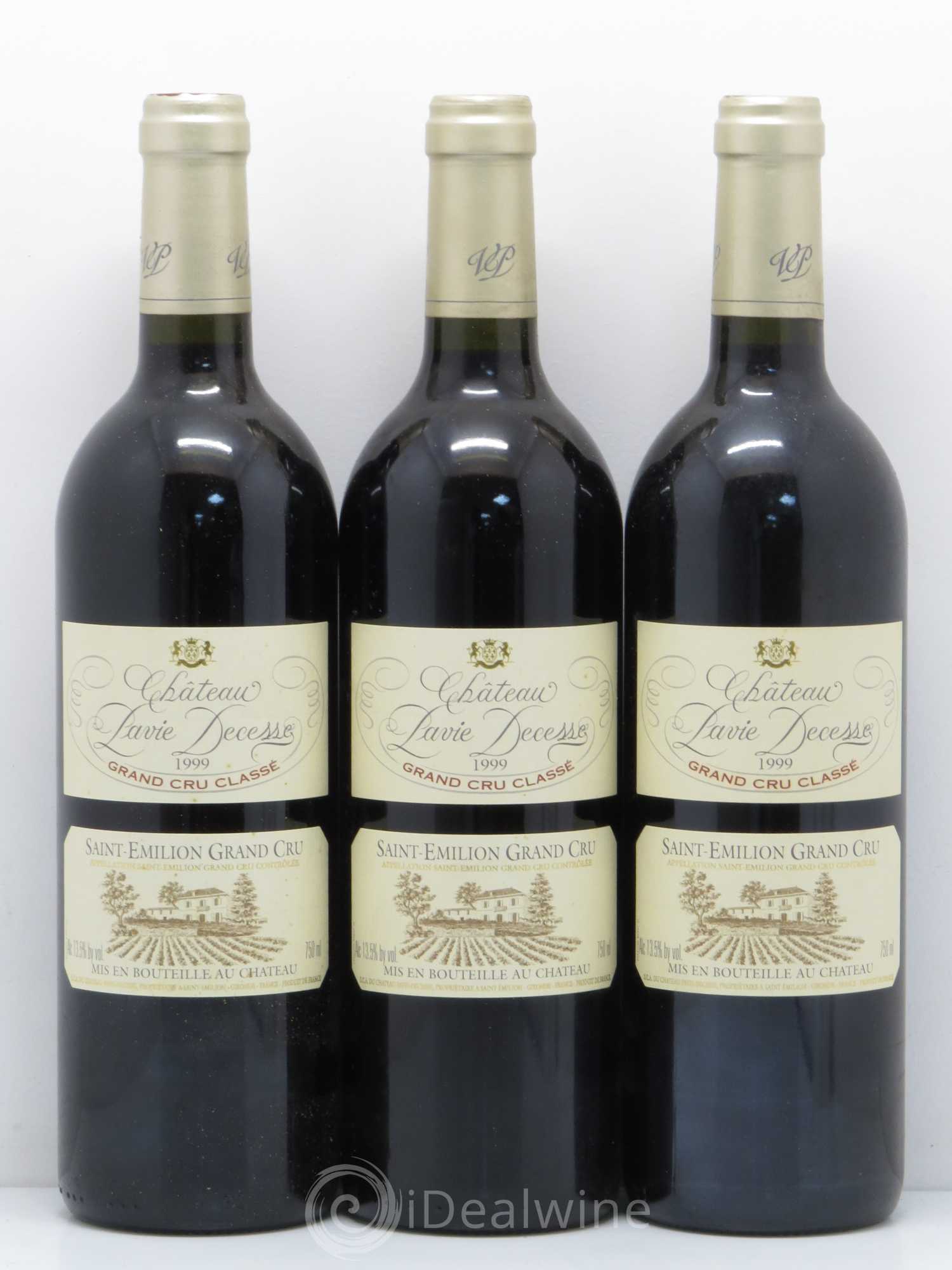 Château Pavie Decesse Grand Cru Classé 1999 - Lot de 6 bouteilles - 1
