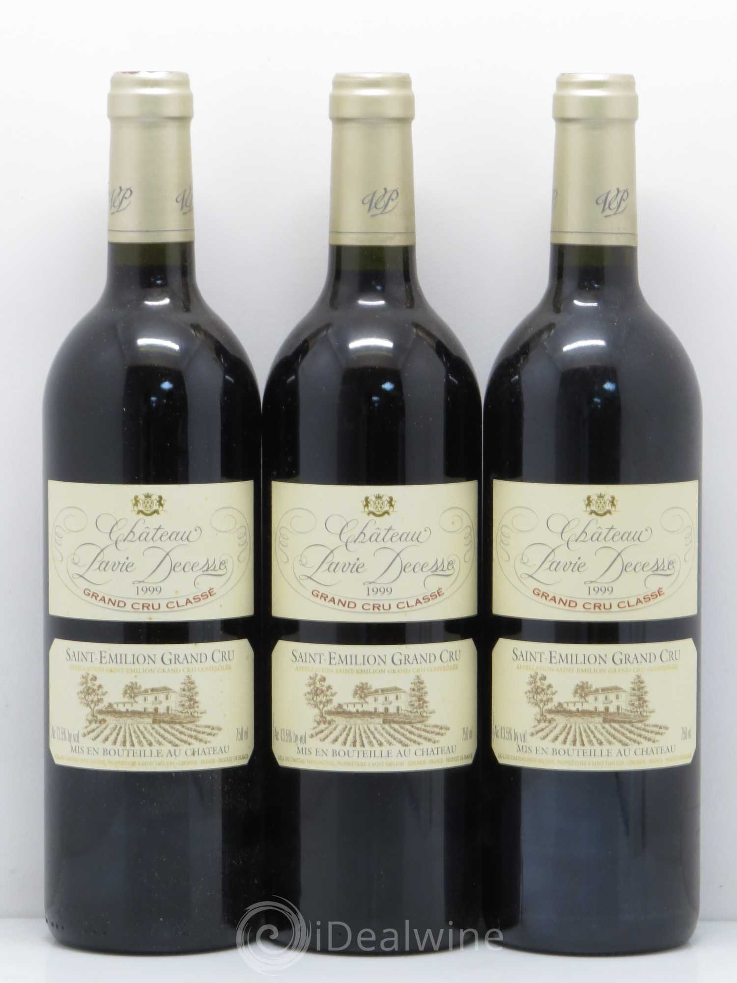 Château Pavie Decesse Grand Cru Classé 1999 - Lot de 6 bouteilles - 2