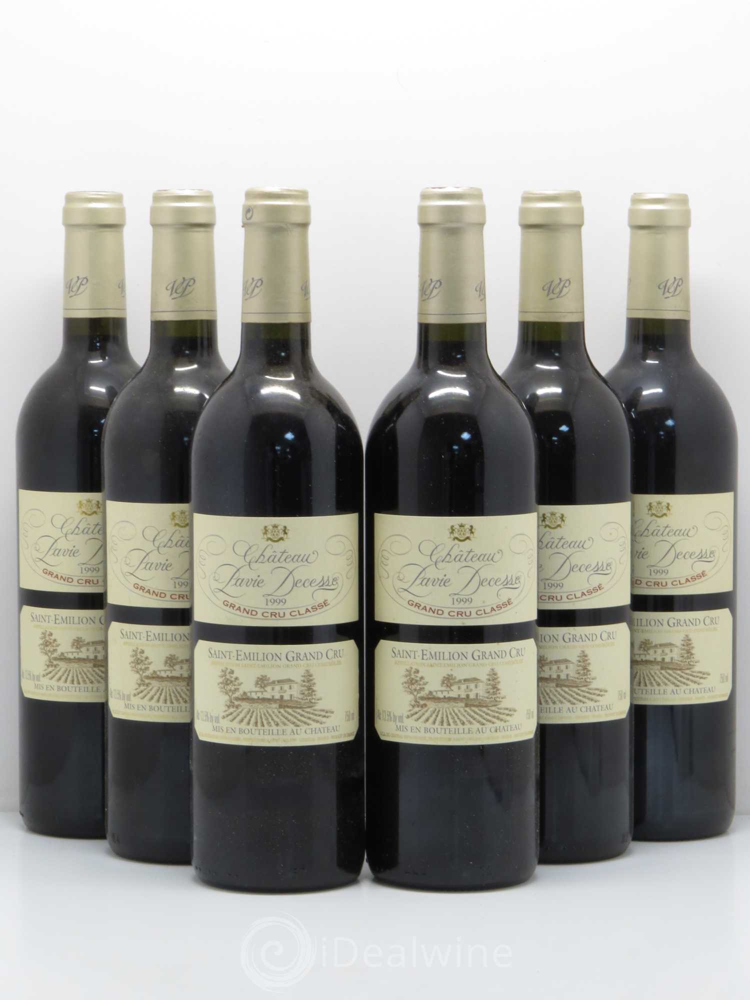 Château Pavie Decesse Grand Cru Classé 1999 - Lot de 6 bouteilles - 0