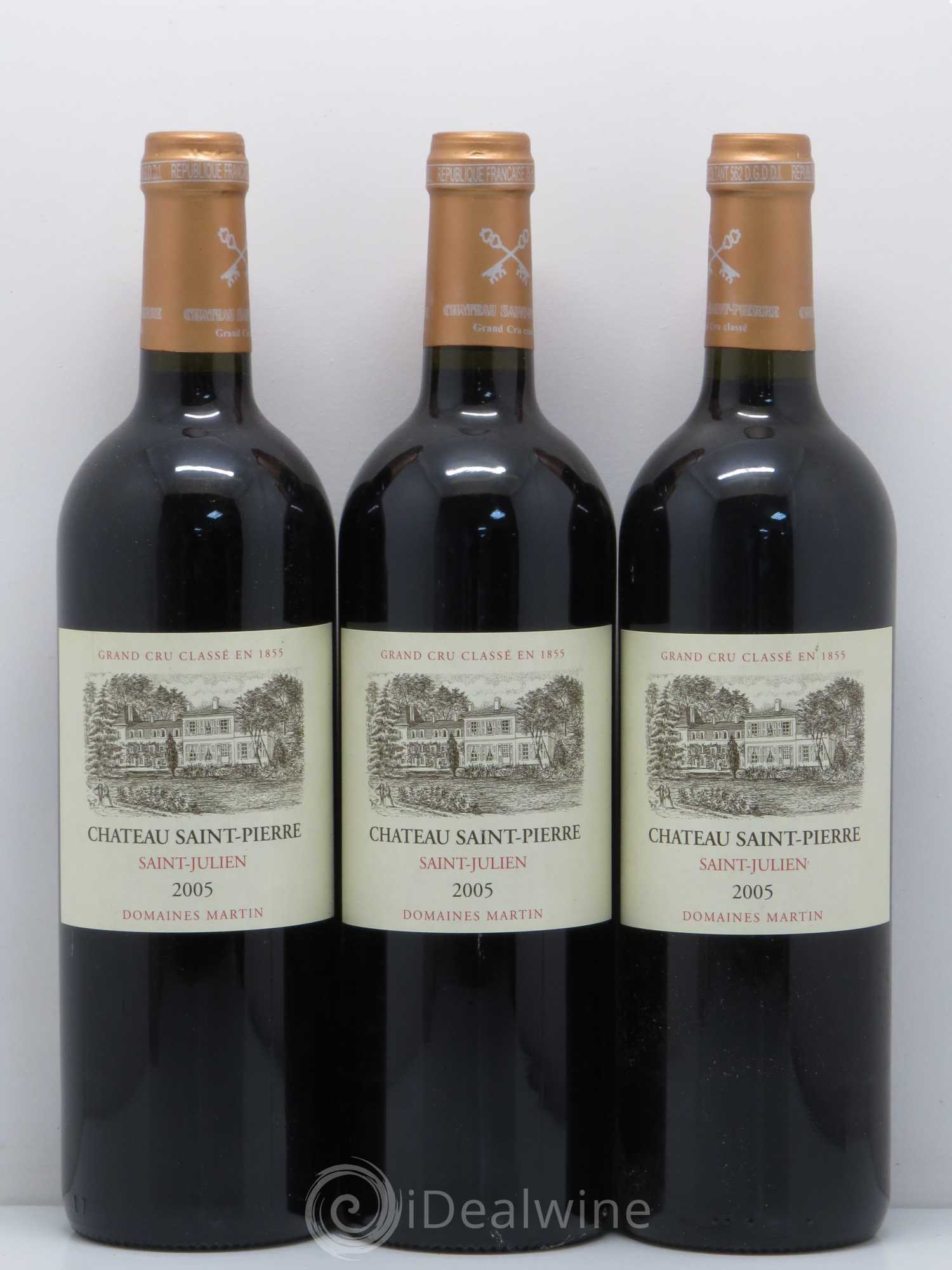 Château Saint-Pierre 4ème Grand Cru Classé 2005 - Lot de 6 bouteilles - 2