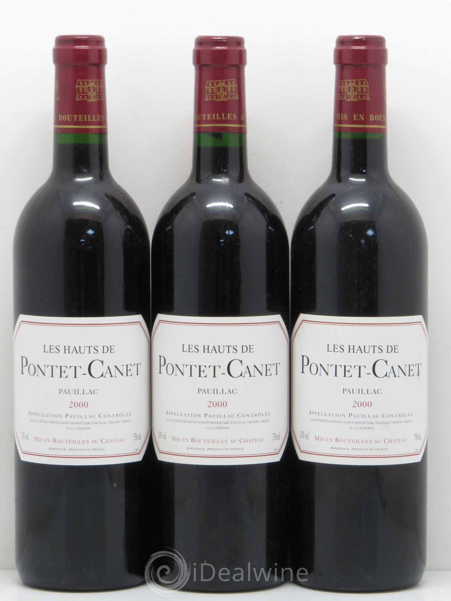 Les Hauts de Pontet-Canet Second Vin 2000 - Lot de 12 bouteilles - 2