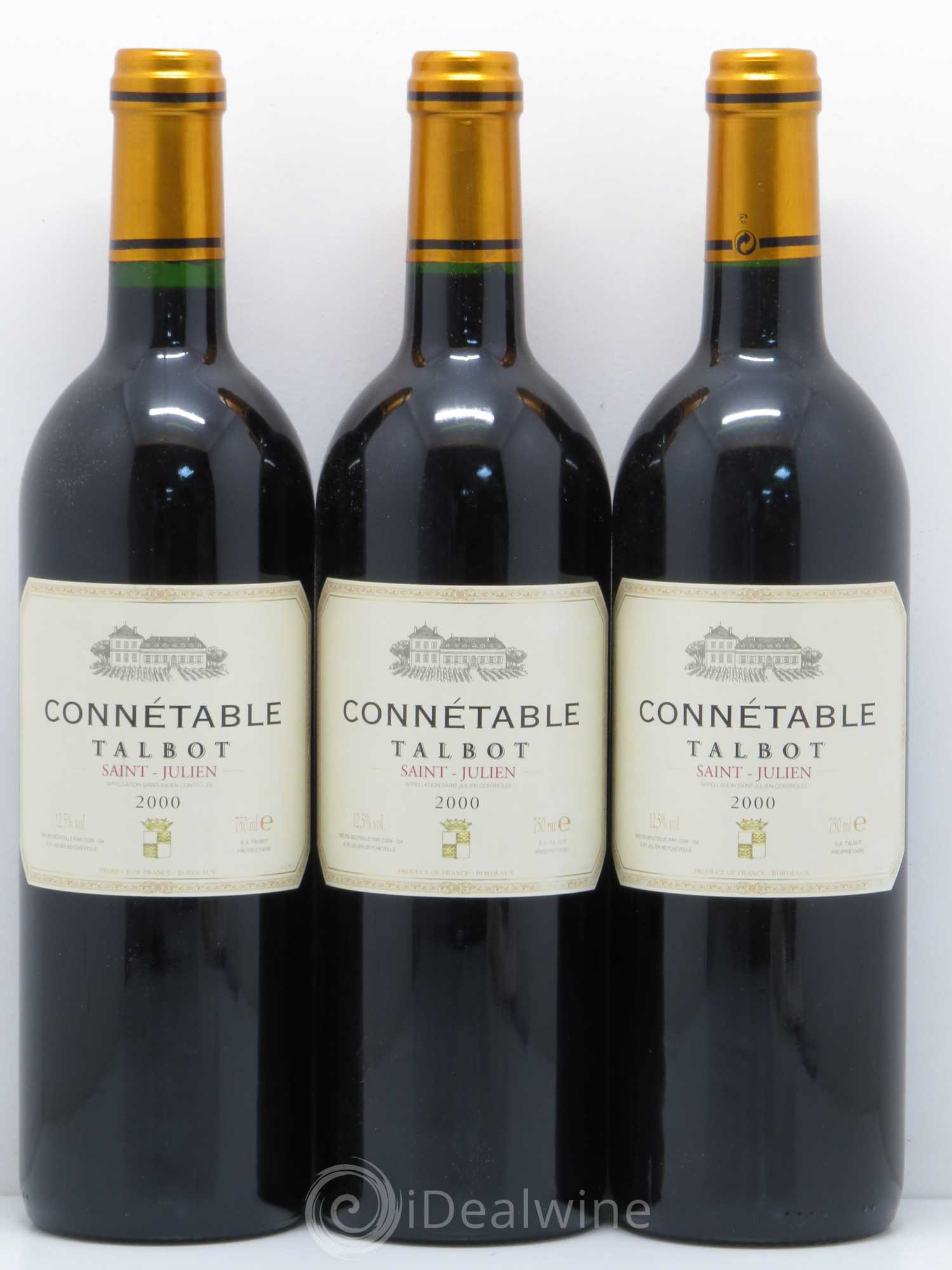 Connétable de Talbot Second Vin 2000 - Lot de 12 bouteilles - 3