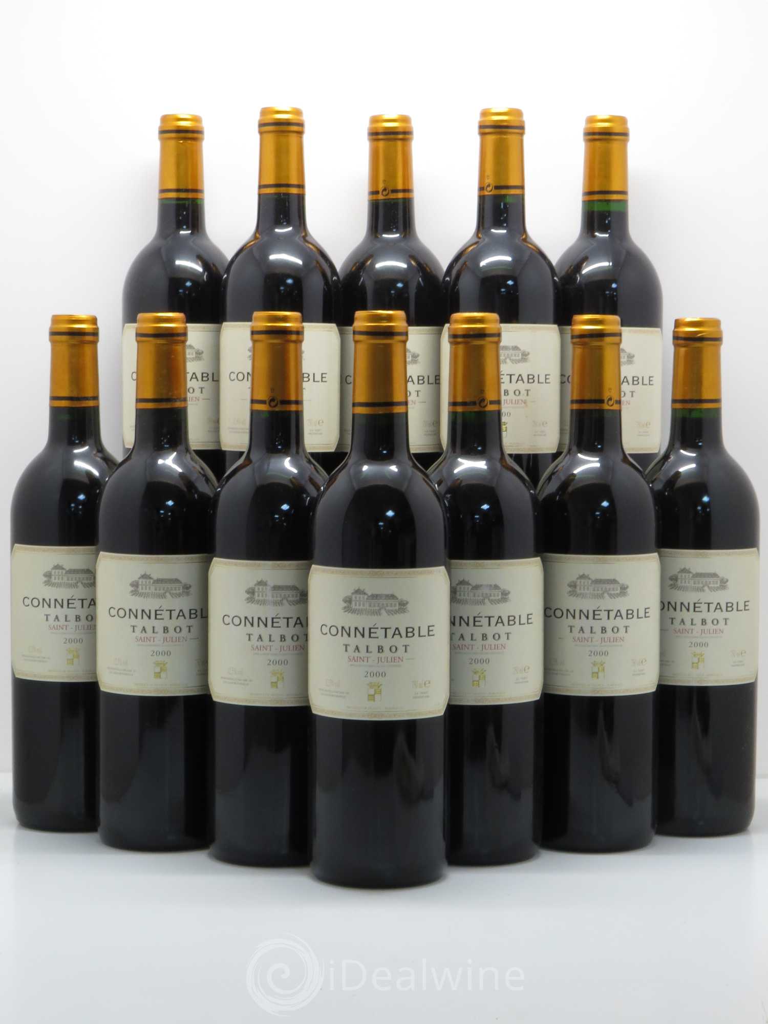 Connétable de Talbot Second Vin 2000 - Lot de 12 bouteilles - 0