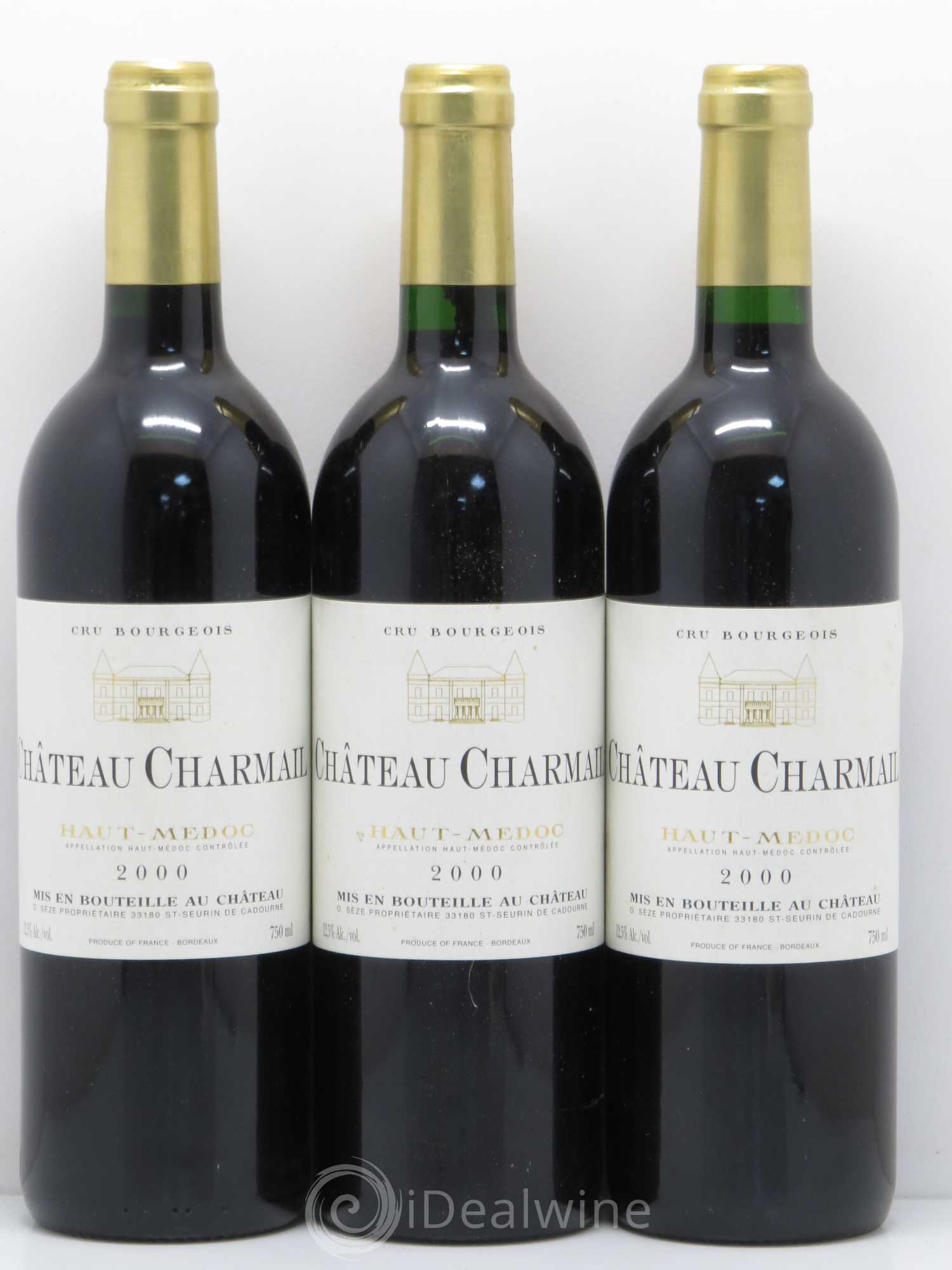 Château Charmail Cru Bourgeois 2000 - Lot de 12 bouteilles - 3