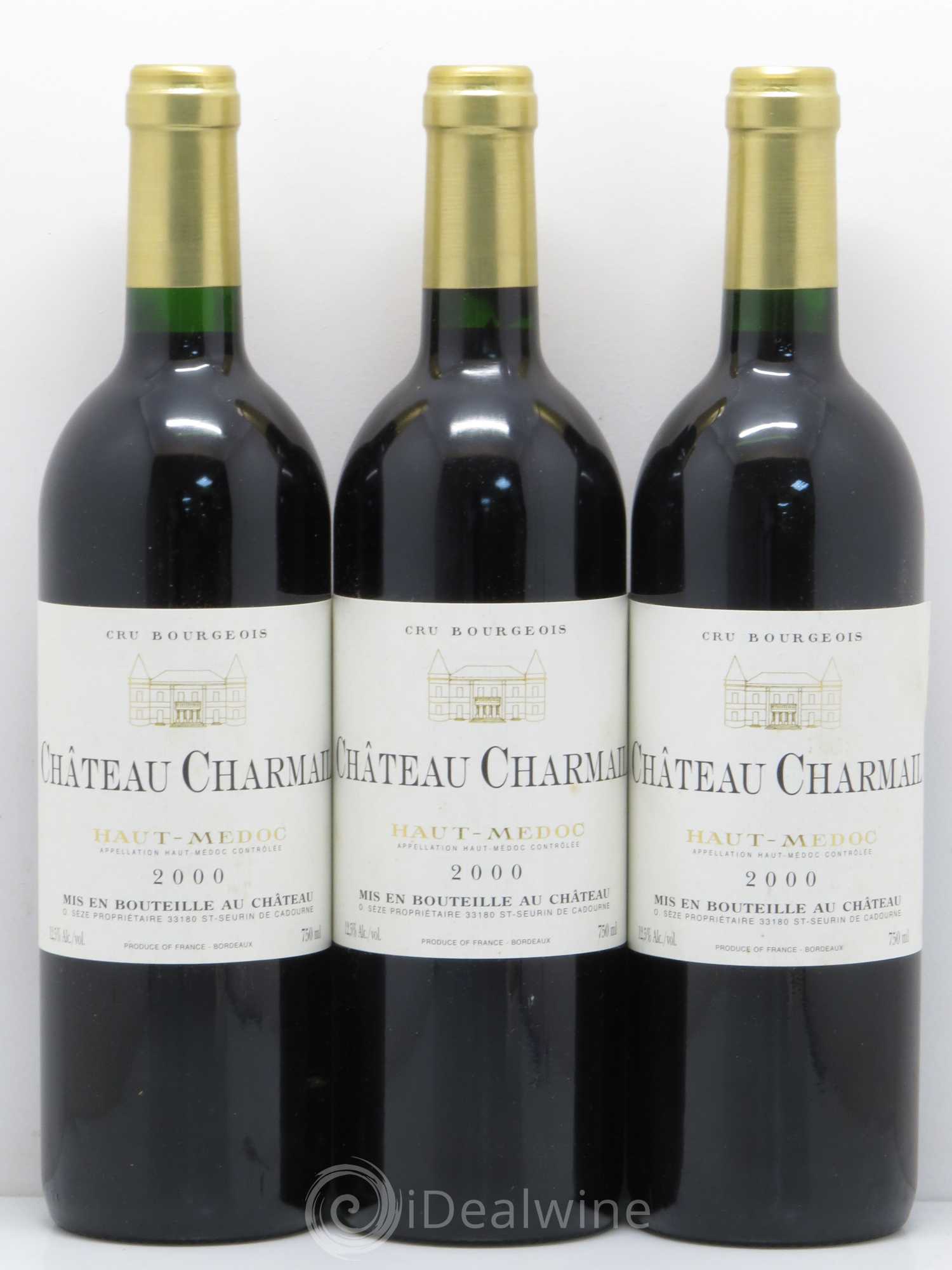 Château Charmail Cru Bourgeois 2000 - Lot de 12 bouteilles - 4