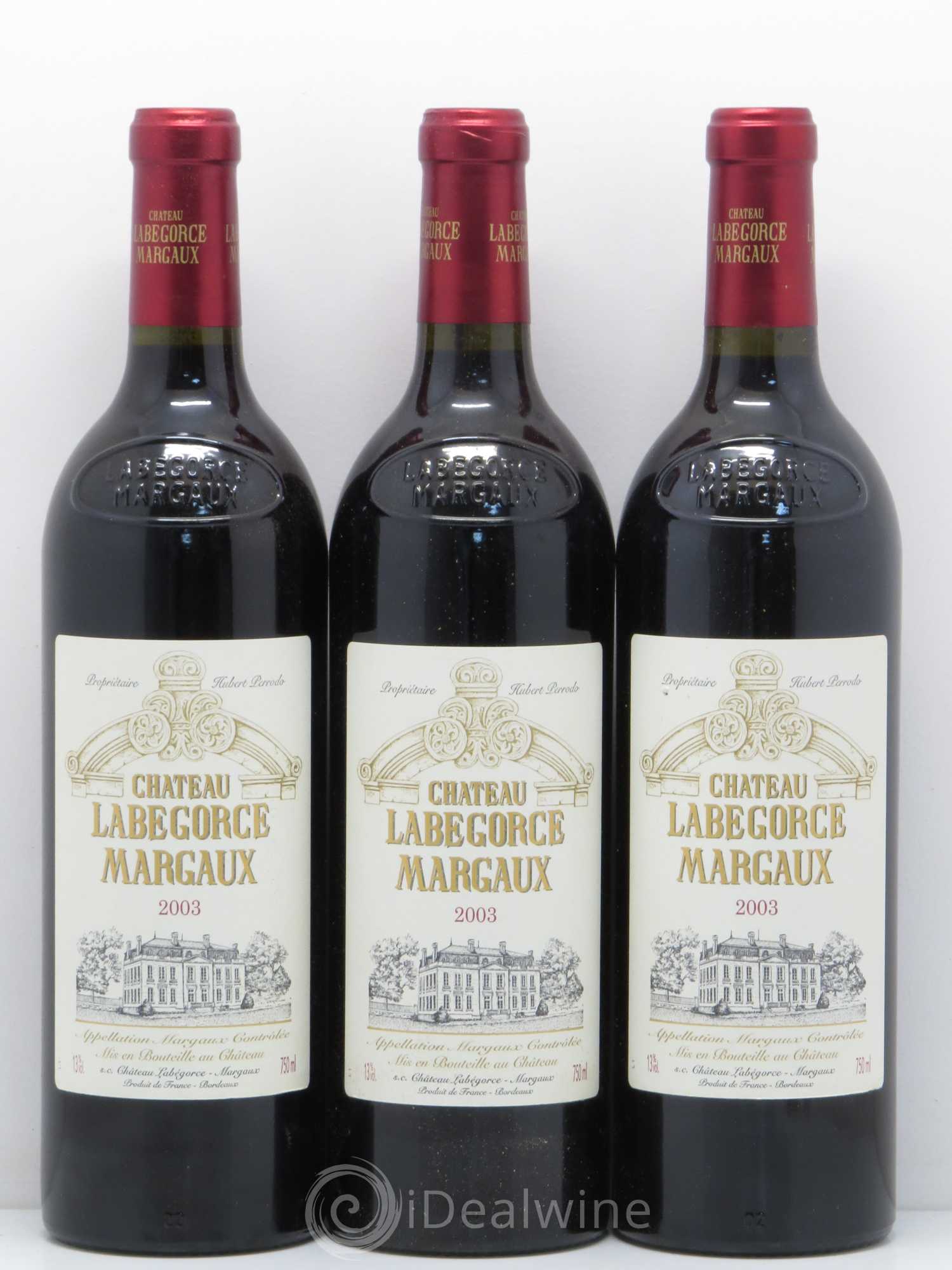 Château Labegorce Cru Bourgeois 2003 - Lot de 6 bouteilles - 1