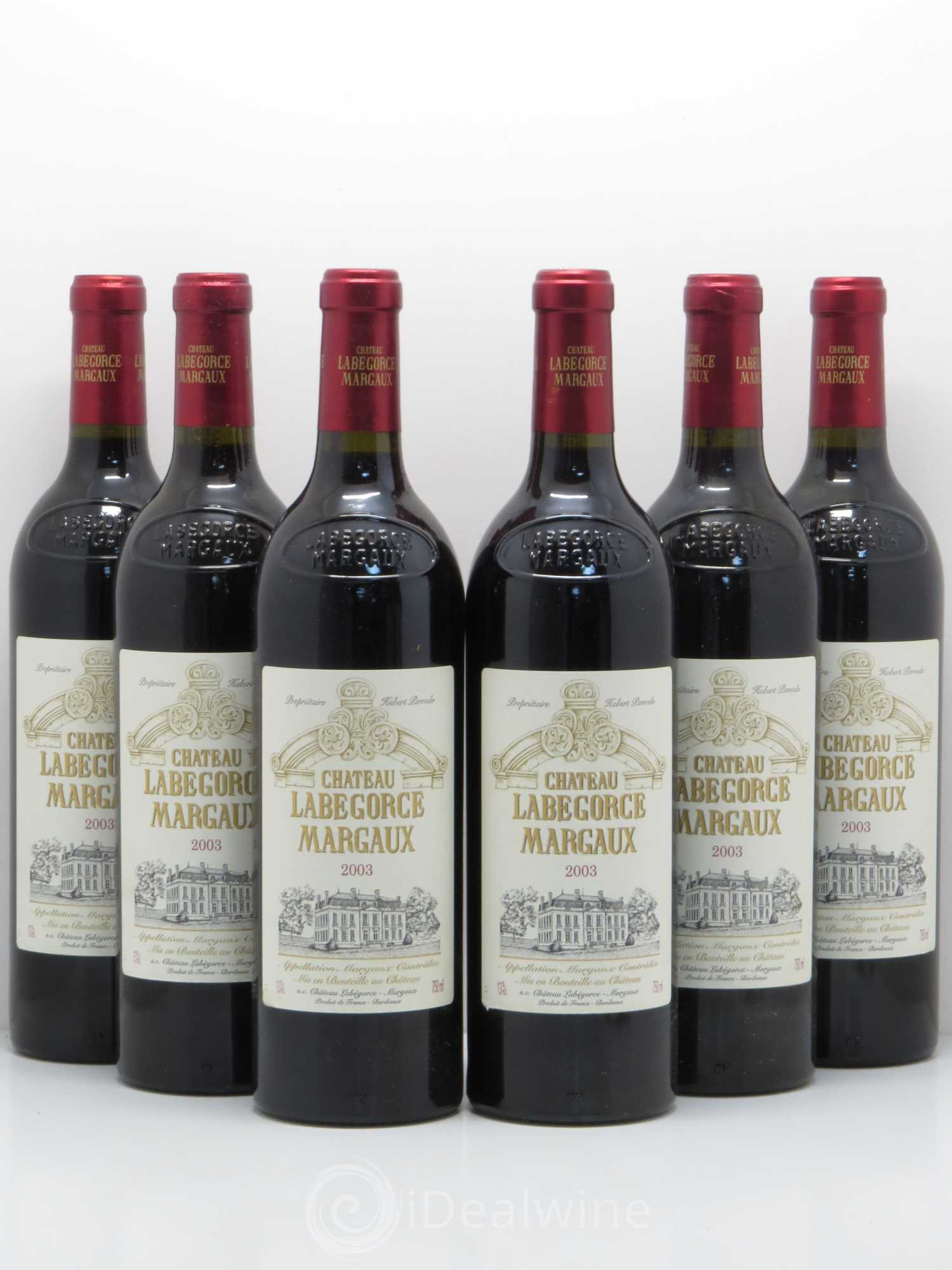 Château Labegorce Cru Bourgeois 2003 - Lot de 6 bouteilles - 0
