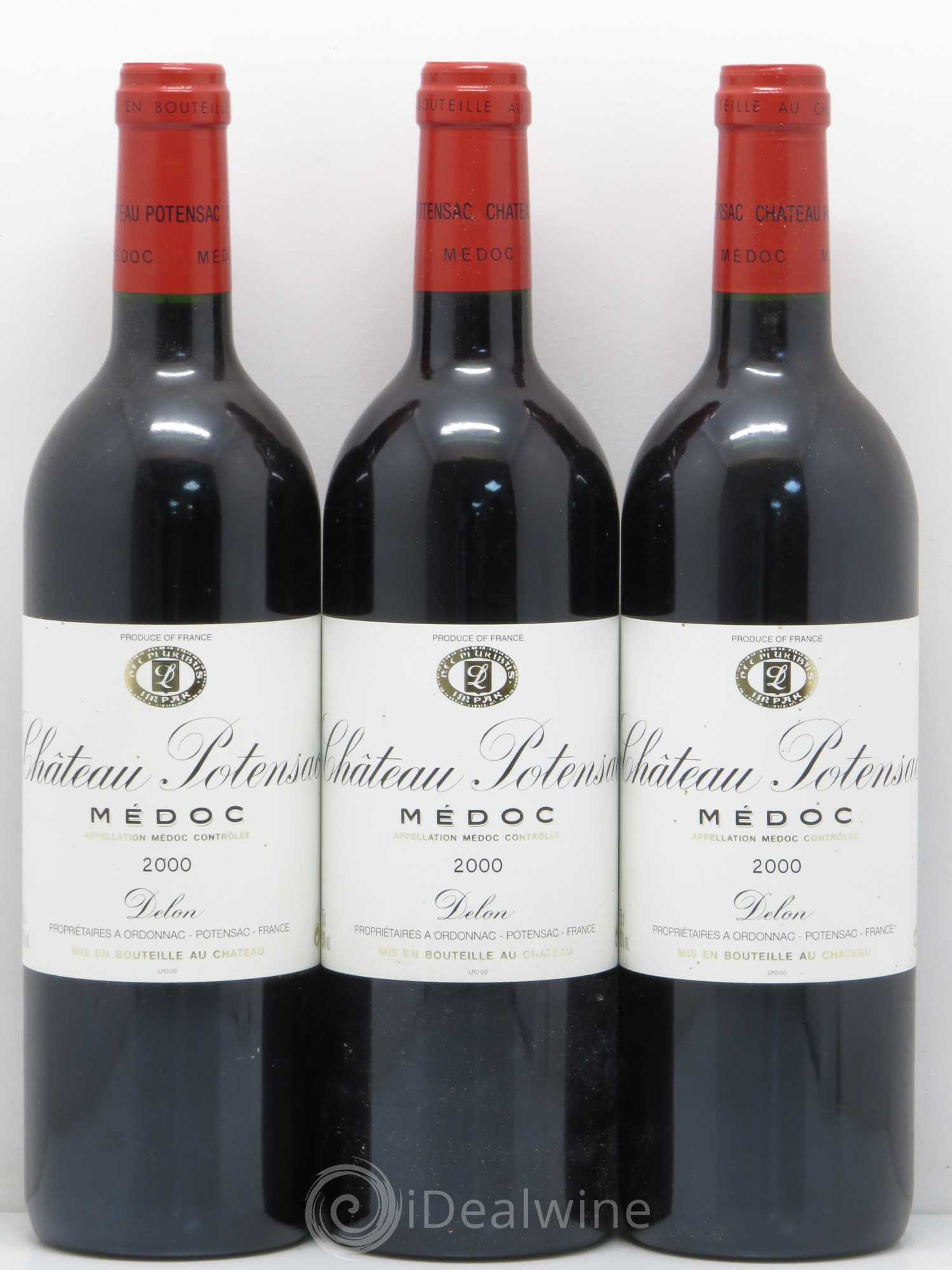 Château Potensac 2000 - Lot de 6 bouteilles - 2