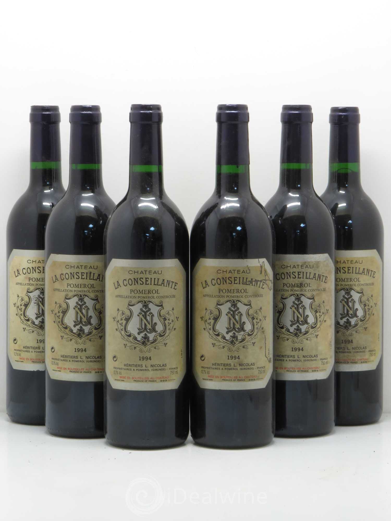Château la Conseillante 1994 - Lot de 6 bouteilles - 0