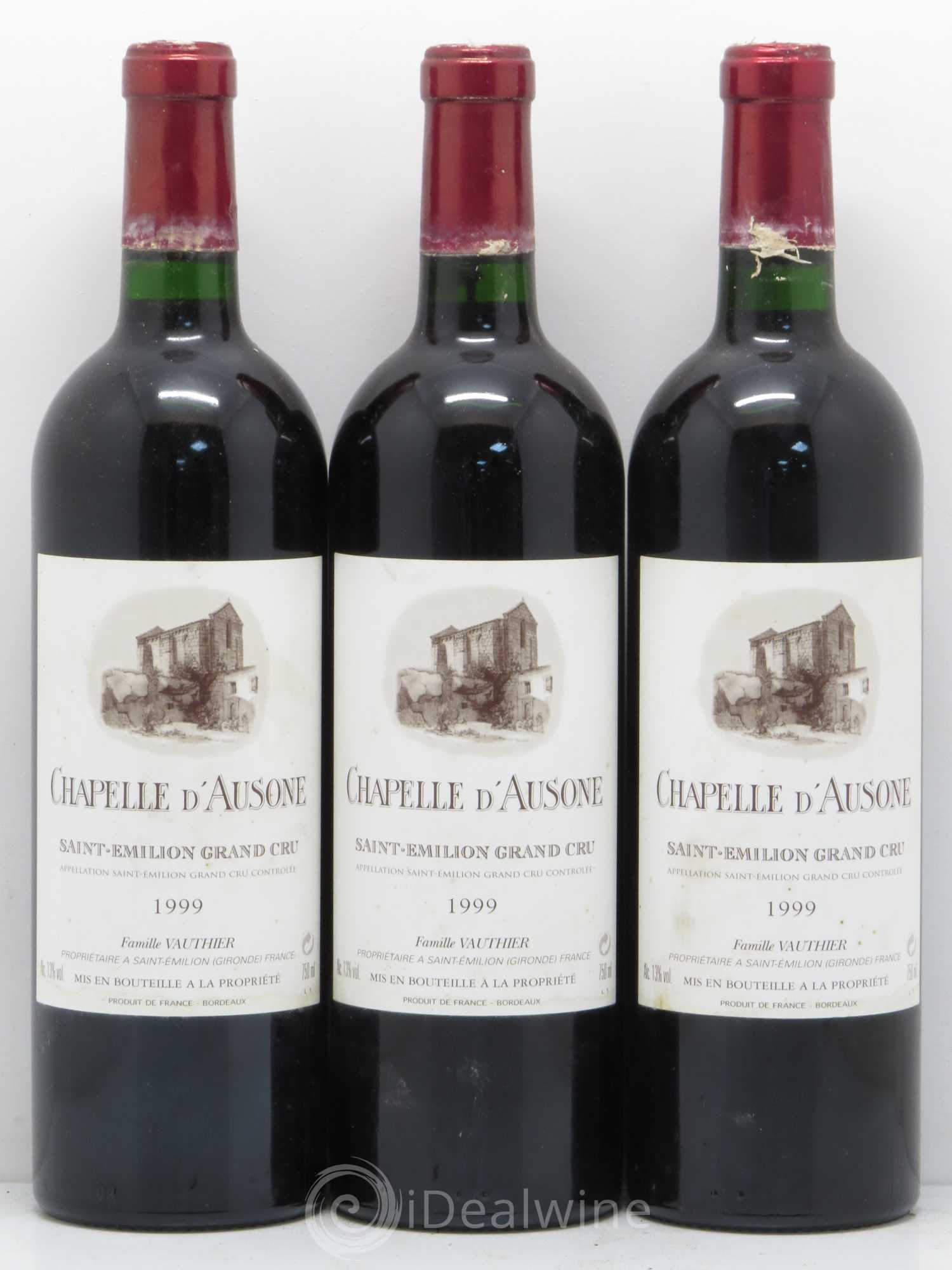 Chapelle d'Ausone Second Vin 1999 - Lot de 12 bouteilles - 1