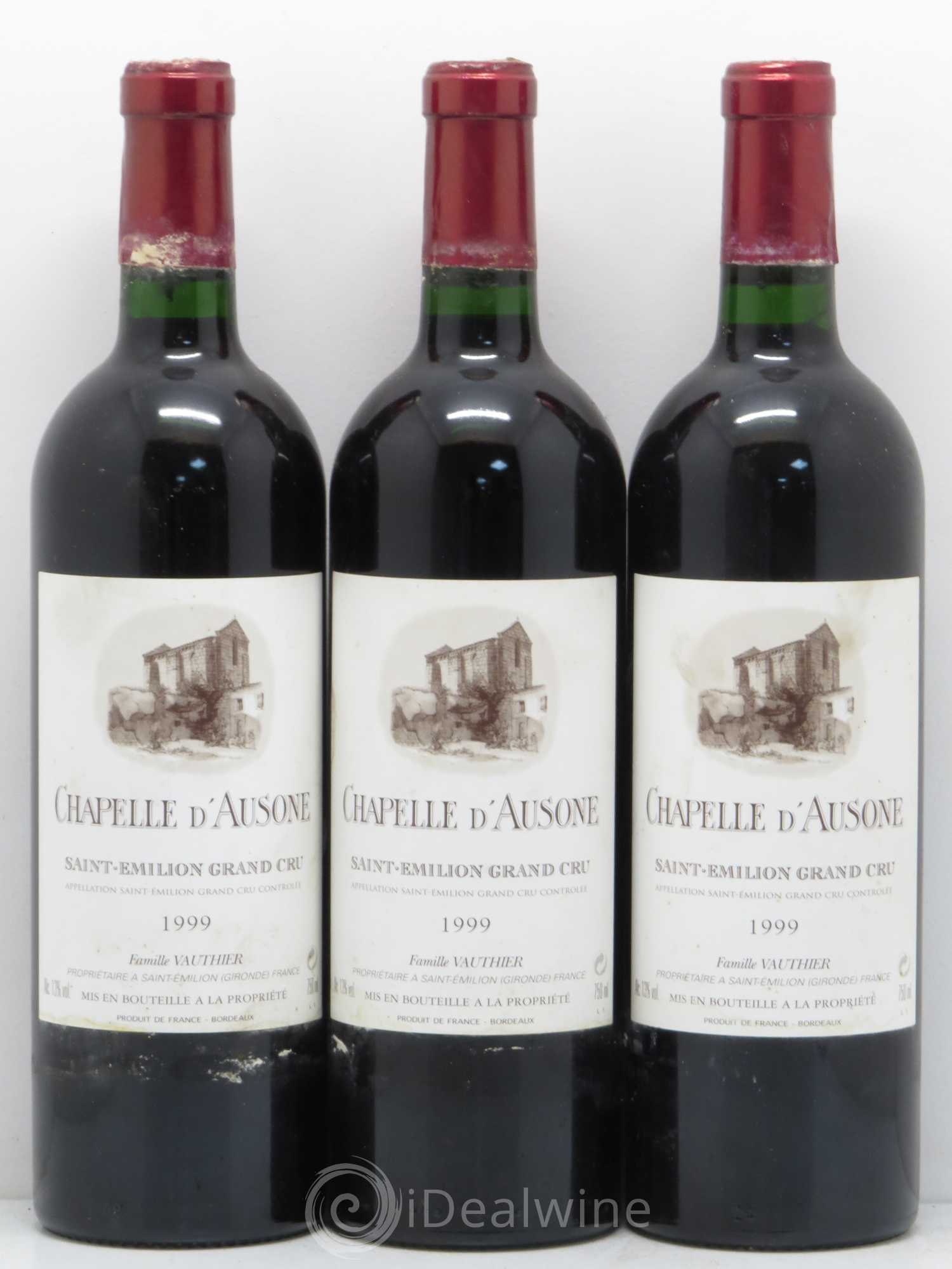 Chapelle d'Ausone Second Vin 1999 - Lot de 12 bouteilles - 3