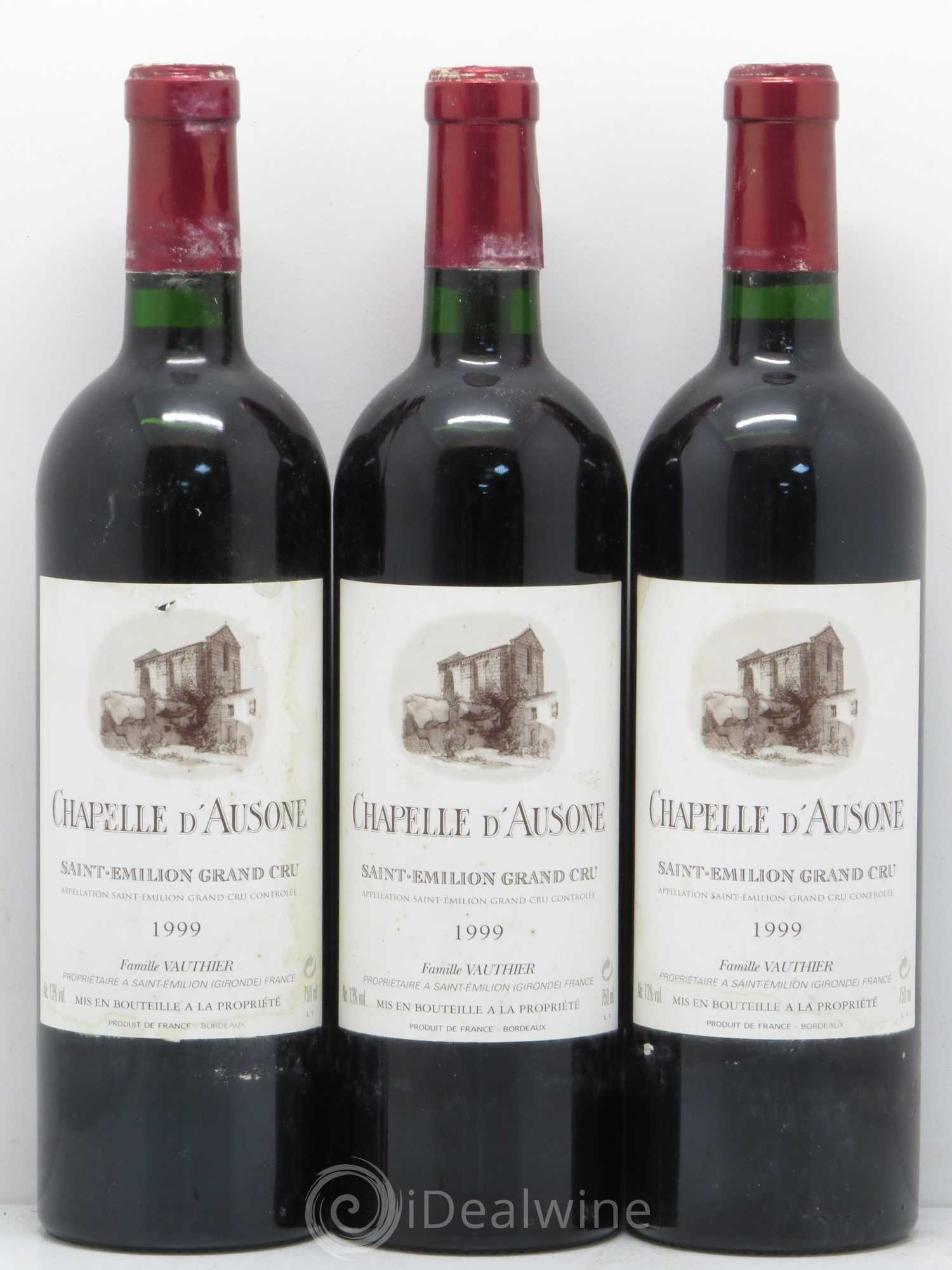 Chapelle d'Ausone Second Vin 1999 - Lot de 12 bouteilles - 4