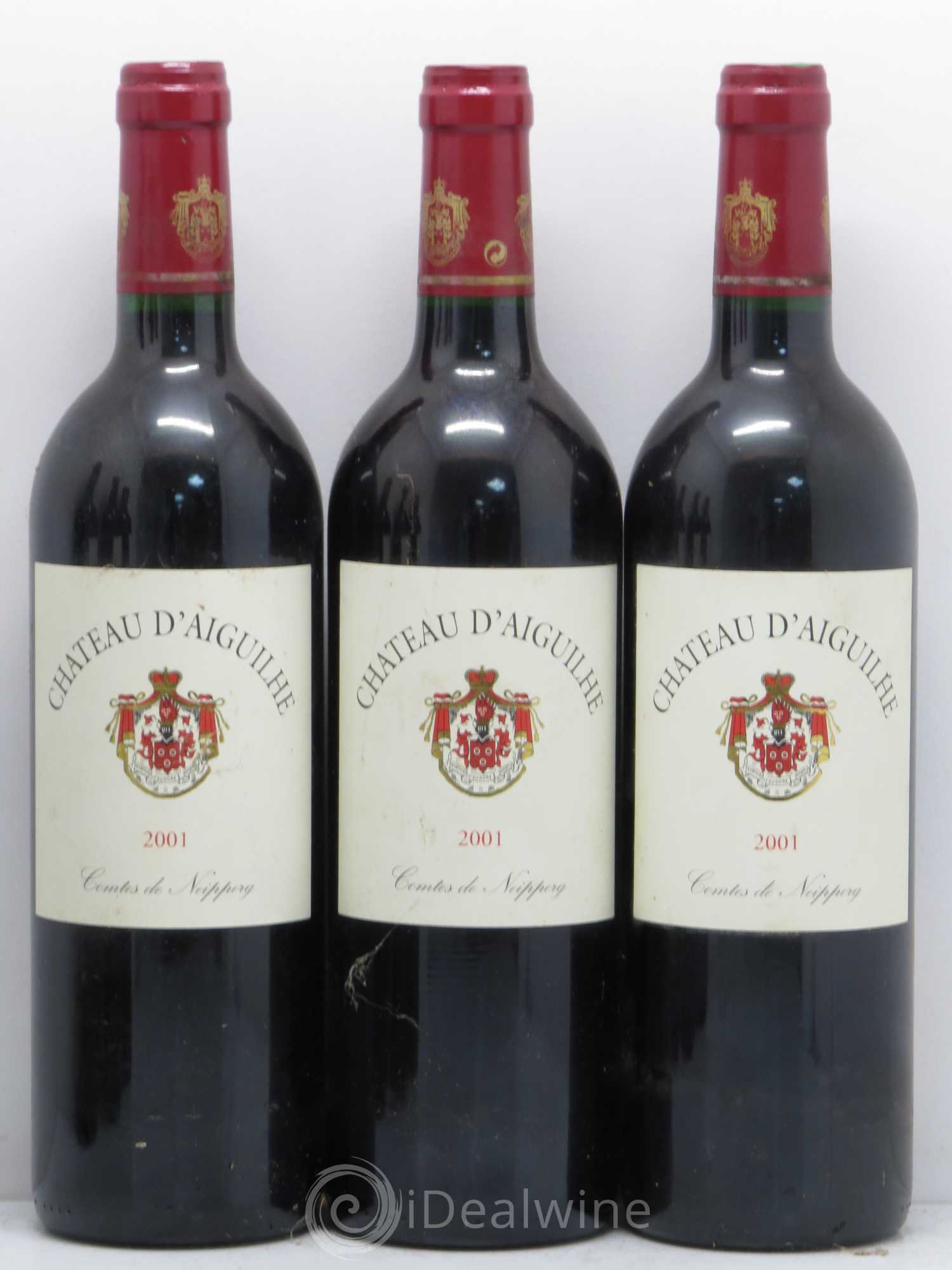 Château d' Aiguilhe 2001 - Lot de 6 bouteilles - 1