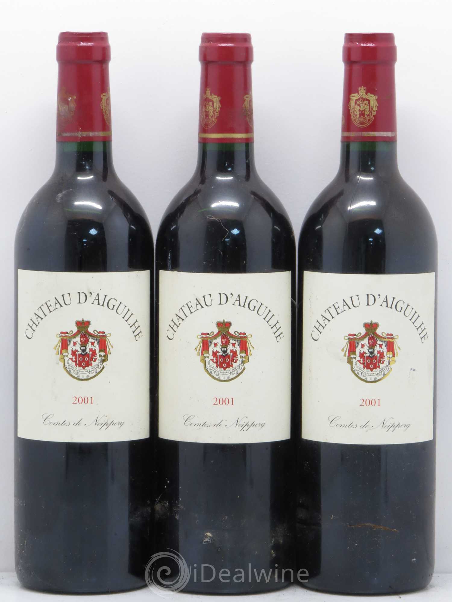 Château d' Aiguilhe 2001 - Lot de 6 bouteilles - 2