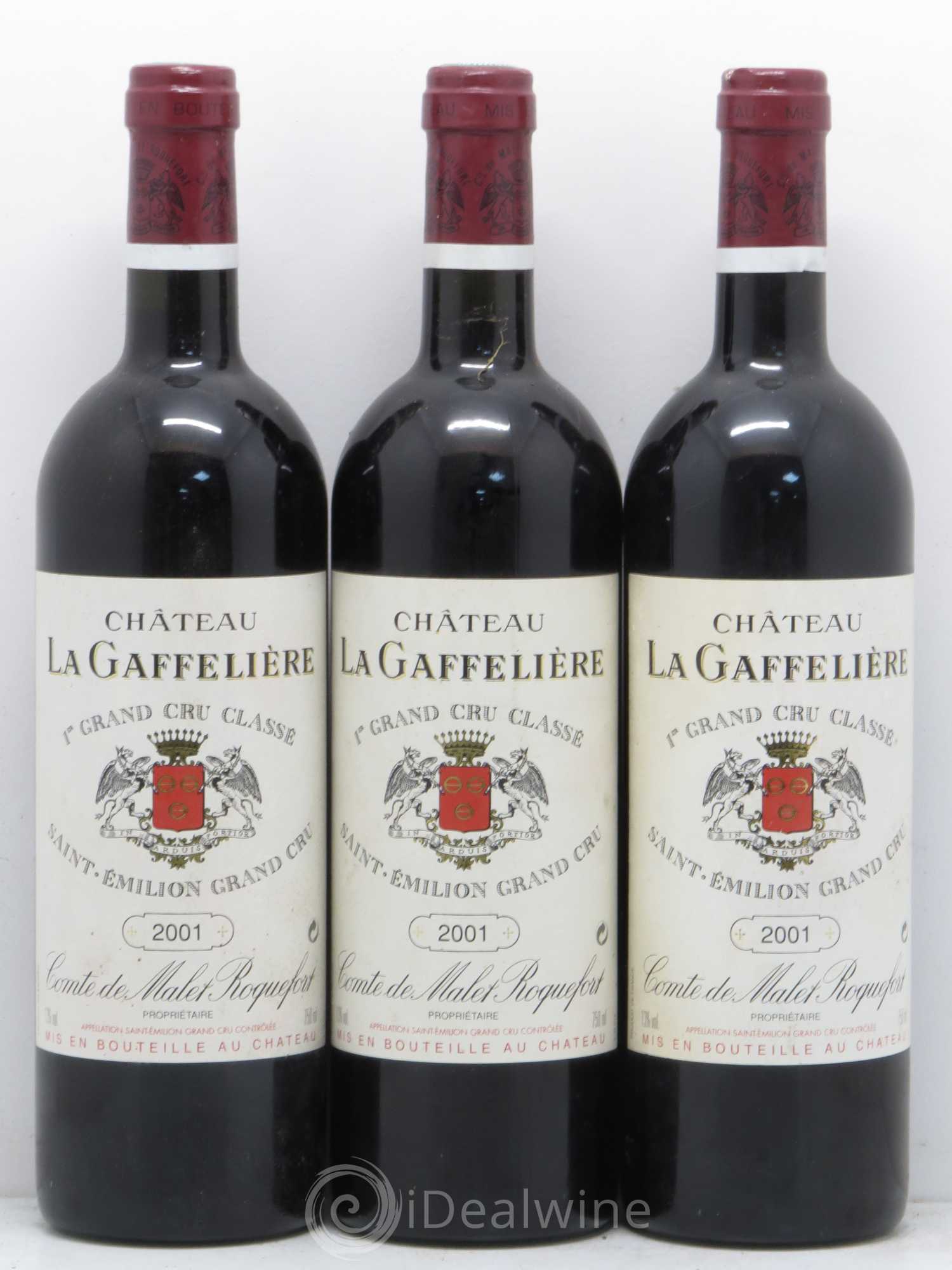 Château la Gaffelière 1er Grand Cru Classé B 2001 - Lot de 6 bouteilles - 2