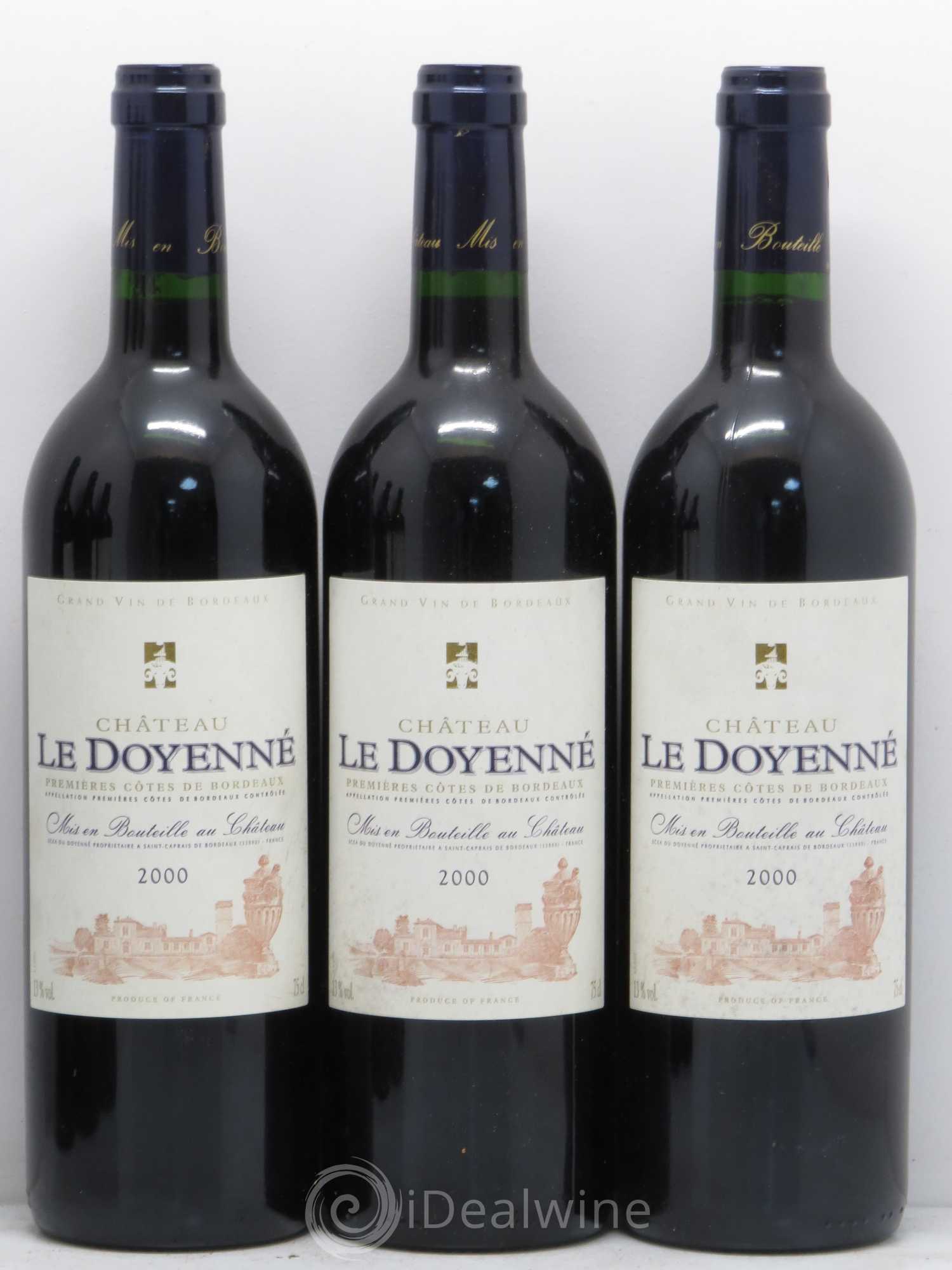 Bordeaux Le Doyenne (sans prix de réserve) 2000 - Posten von 6 Flaschen - 1