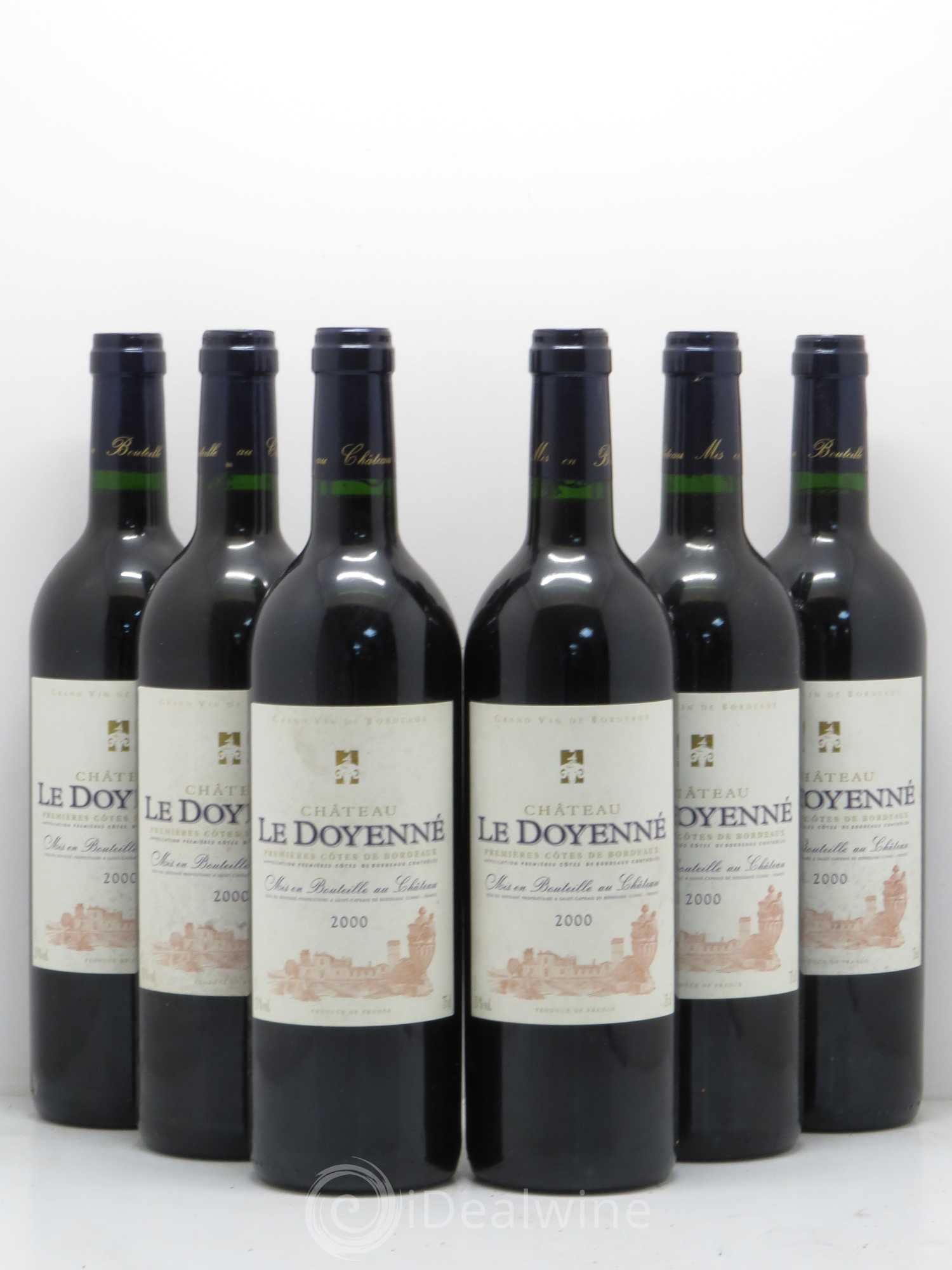 Bordeaux Le Doyenne (sans prix de réserve) 2000 - Posten von 6 Flaschen - 0