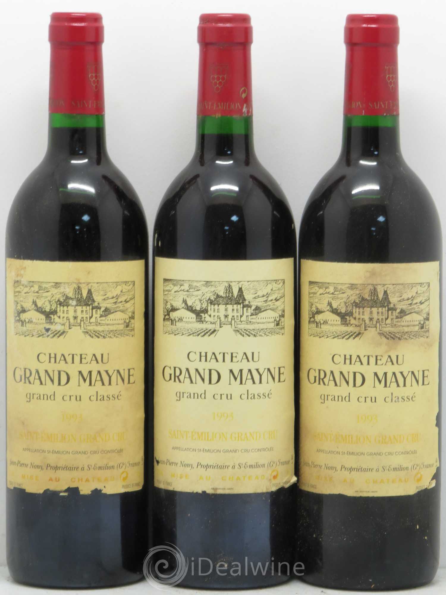 Château Grand Mayne Grand Cru Classé 1993 - Lot de 12 bouteilles - 3