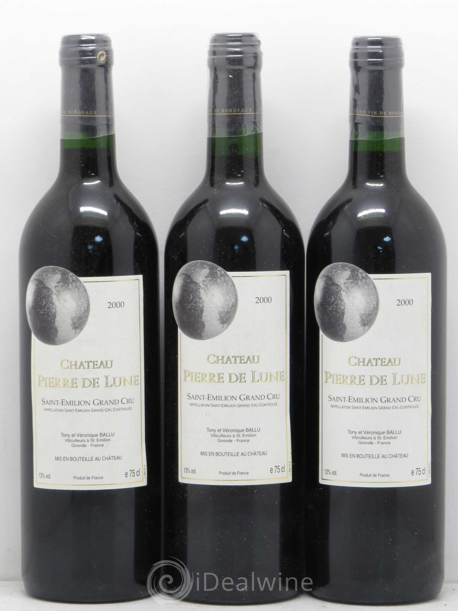 Château Pierre de Lune 2000 - Lot de 12 bouteilles - 3