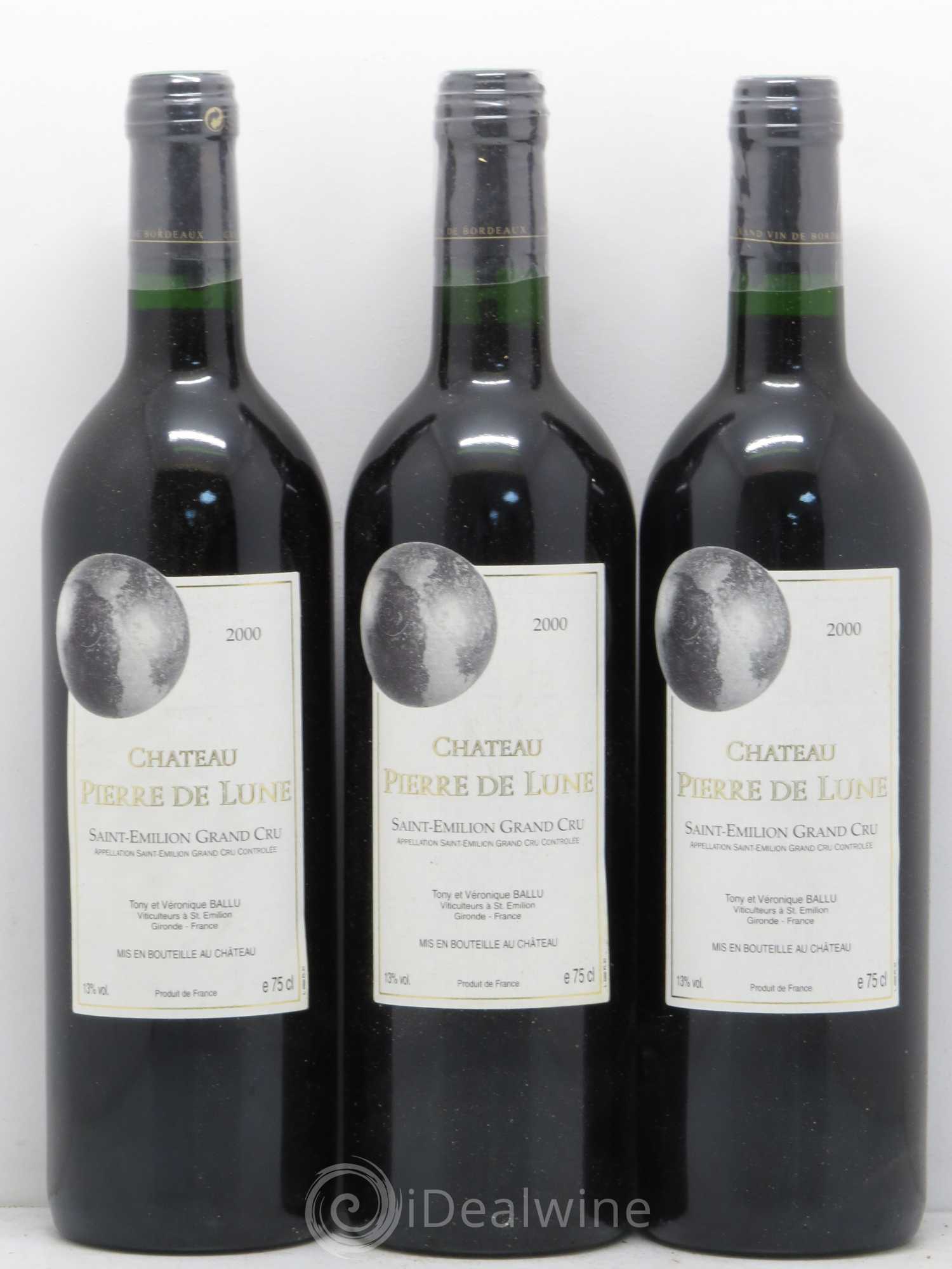 Château Pierre de Lune 2000 - Lot de 12 bouteilles - 4
