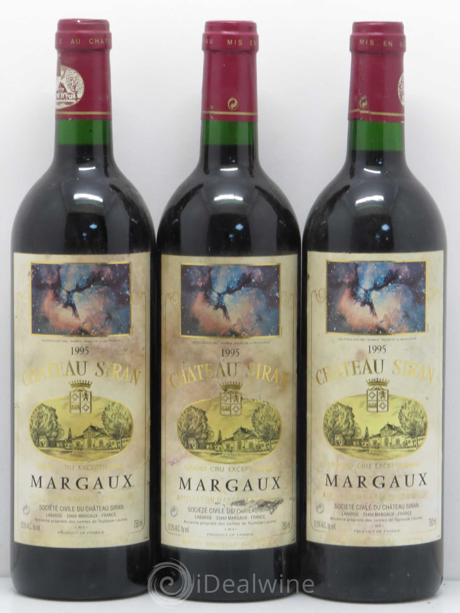 Château Siran (sans prix de réserve) 1995 - Lot de 12 bouteilles - 2