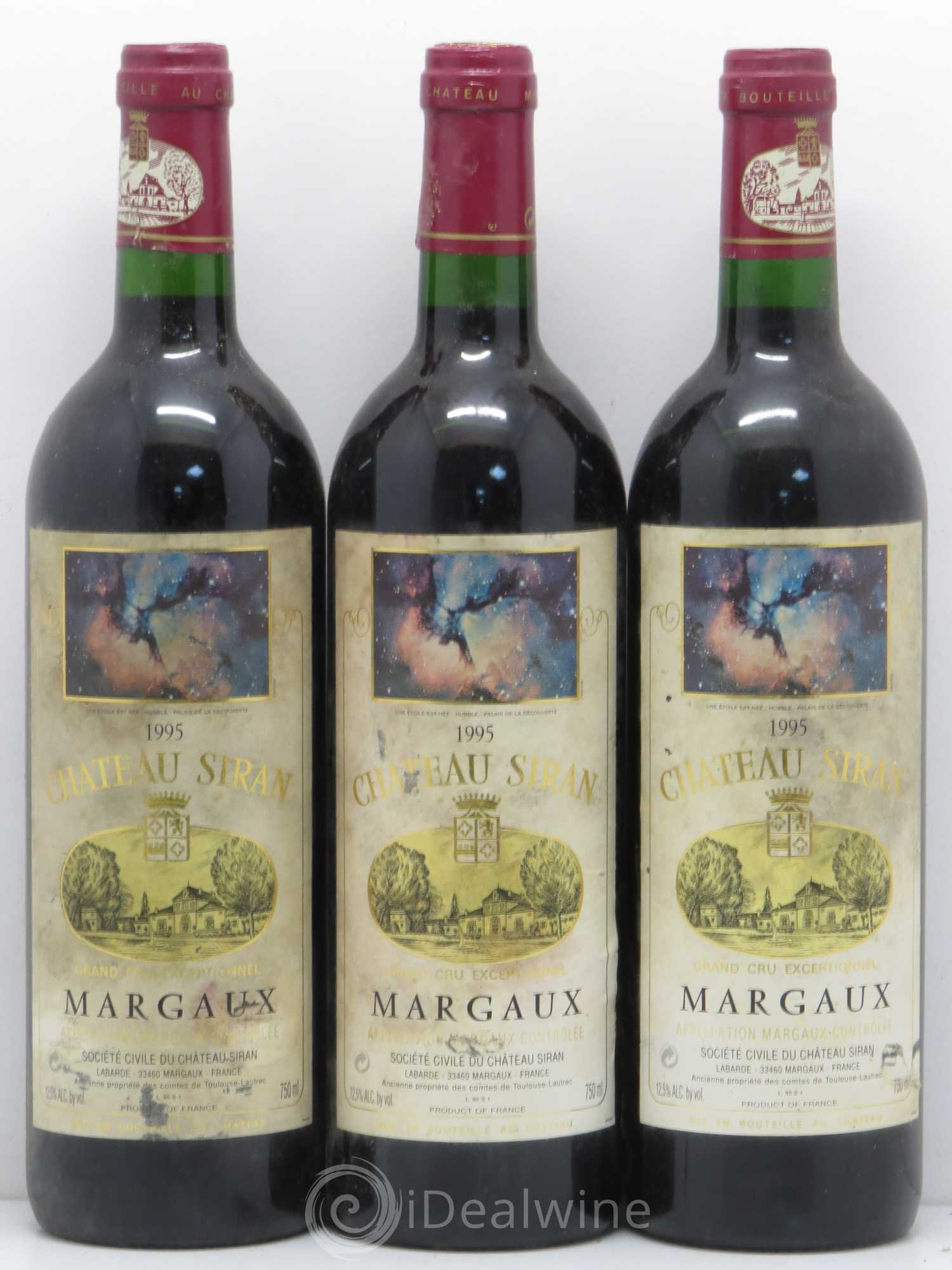 Château Siran (sans prix de réserve) 1995 - Lot de 12 bouteilles - 3