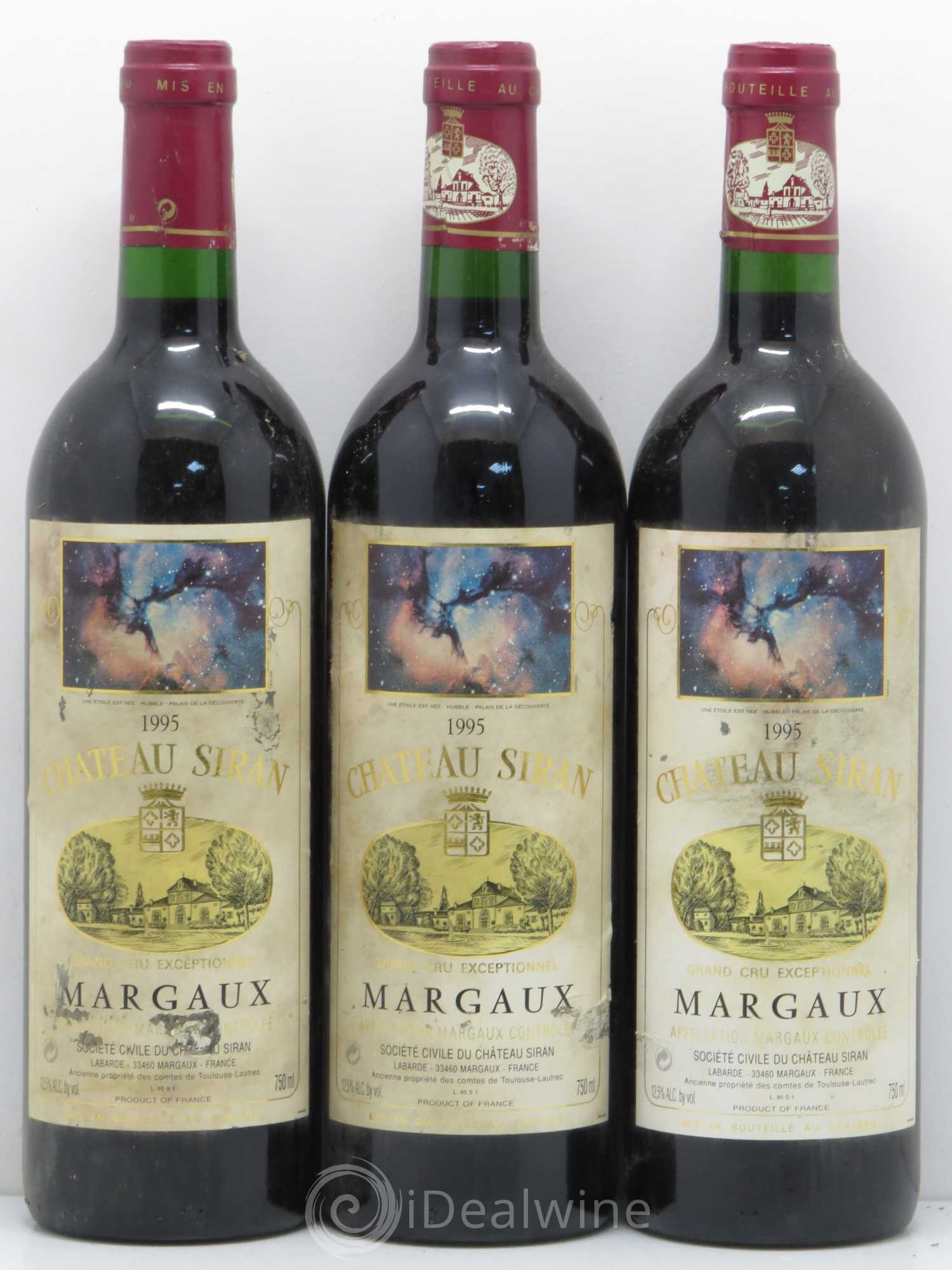 Château Siran (sans prix de réserve) 1995 - Lot de 12 bouteilles - 4