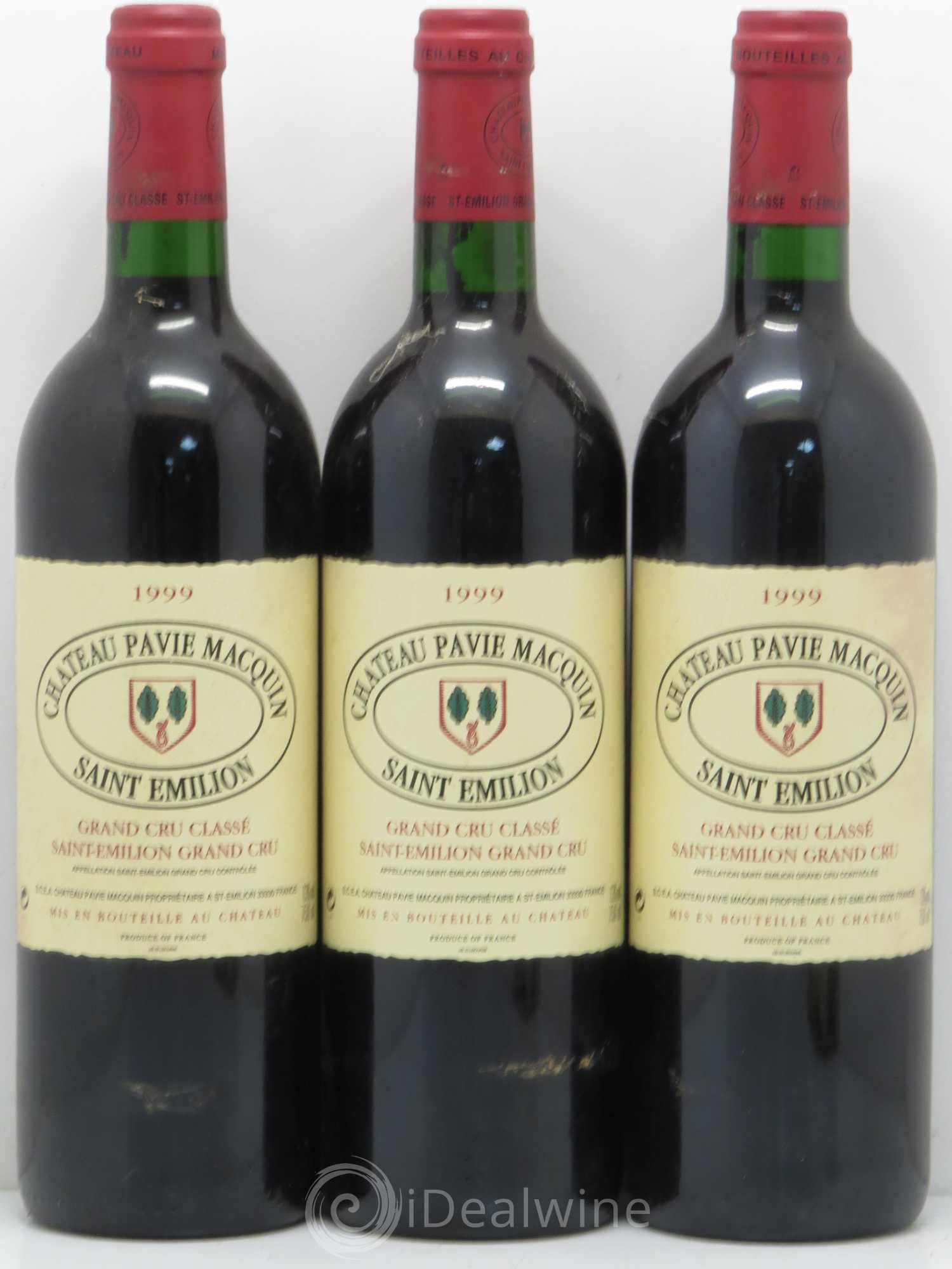 Château Pavie Macquin 1er Grand Cru Classé B 1999 - Lot de 6 bouteilles - 2