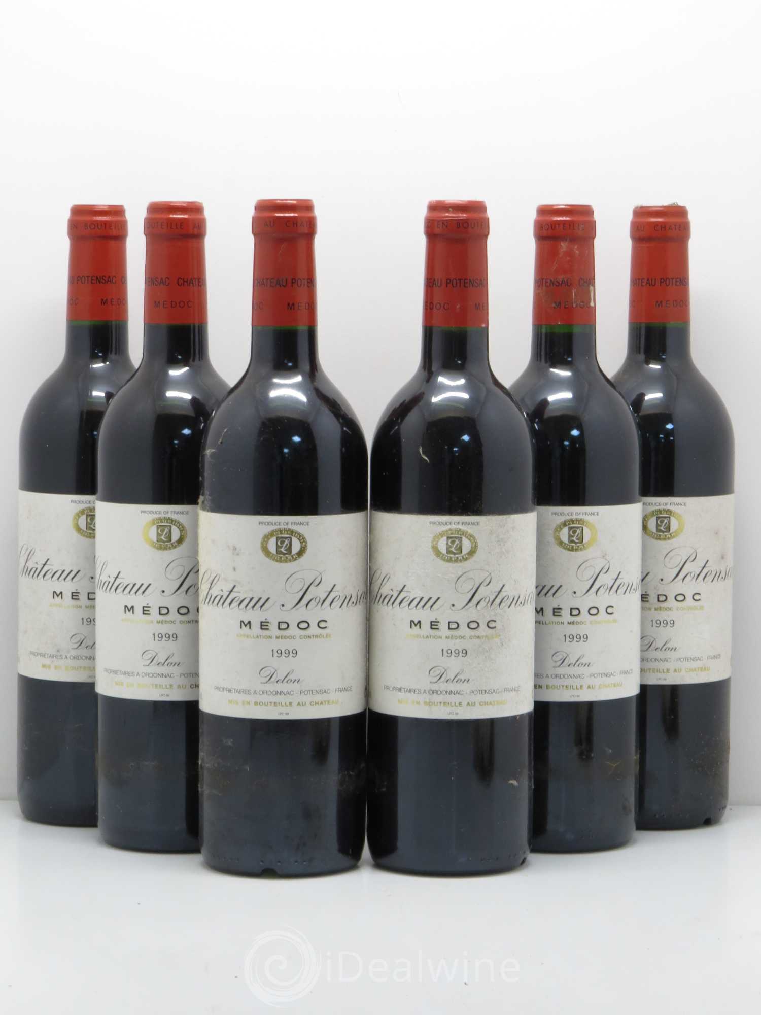 Château Potensac (sans prix de réserve) 1999 - Lot de 6 bouteilles - 0