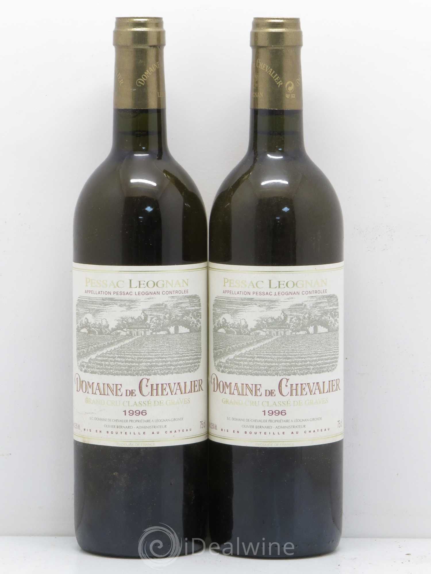 Domaine de Chevalier Cru Classé de Graves 1996 - Lot de 5 bouteilles - 2