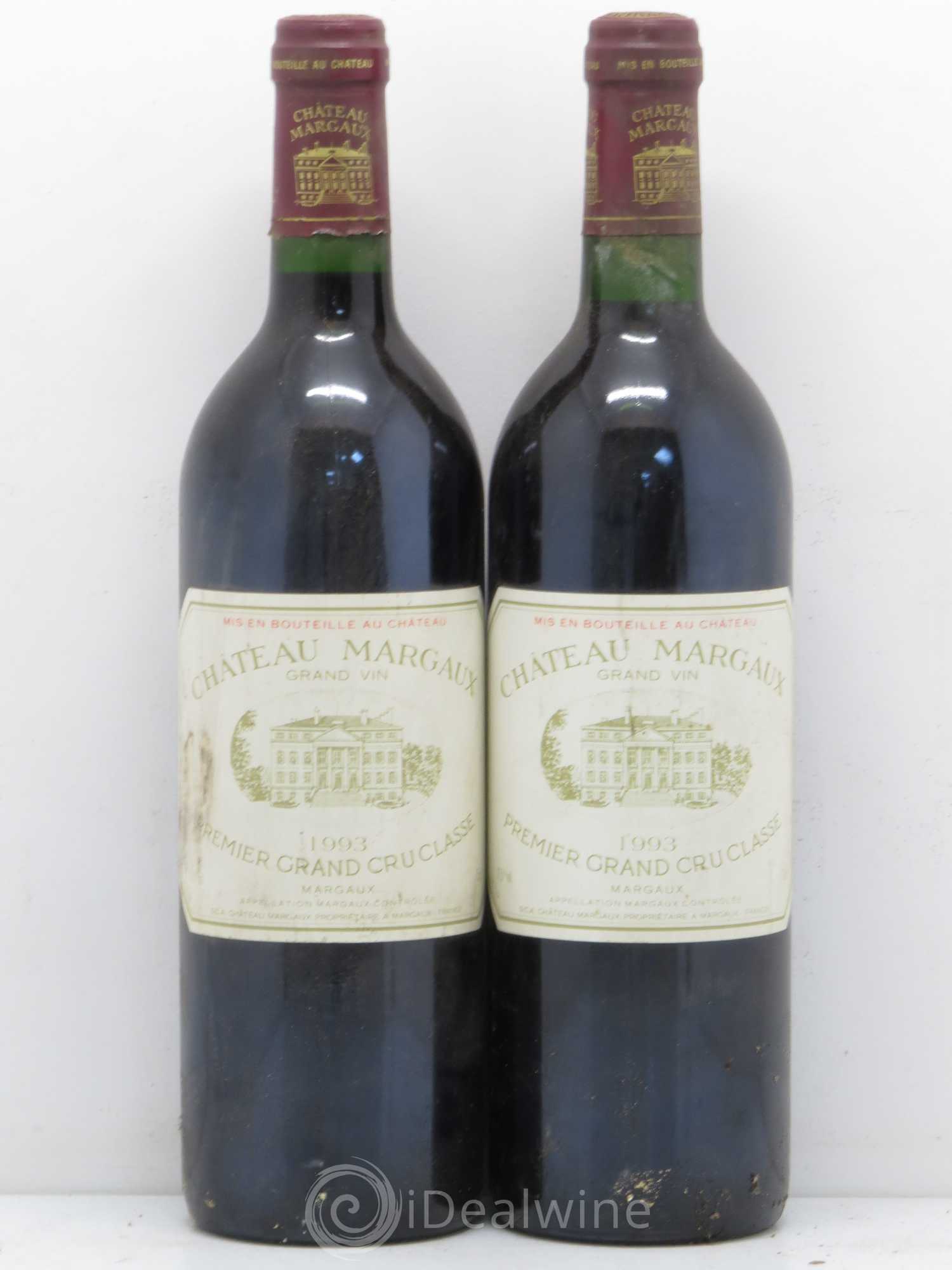 Château Margaux 1er Grand Cru Classé 1993 - Lot de 5 bouteilles - 2