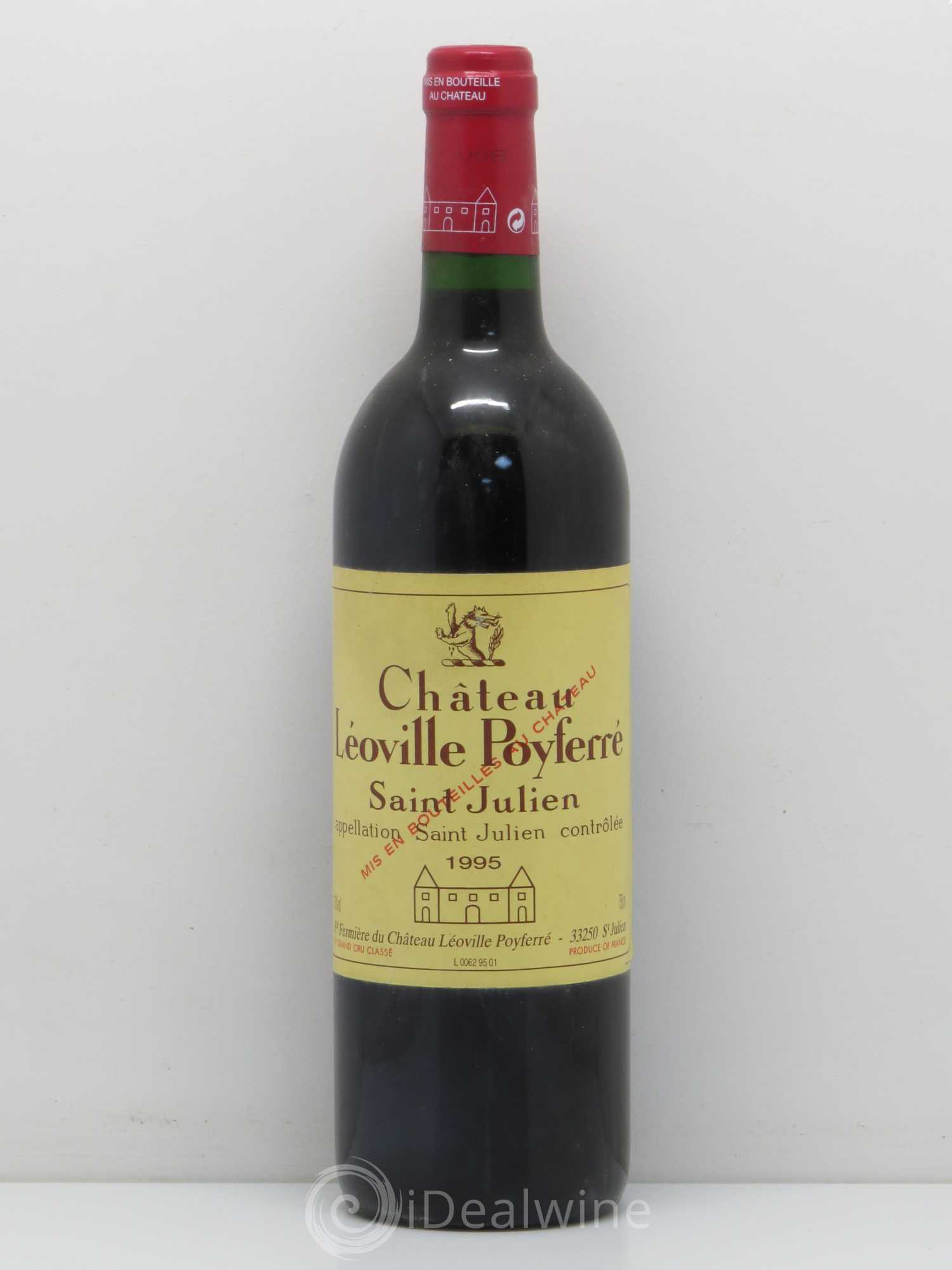 Château Léoville Poyferré 2ème Grand Cru Classé 1995 - Lot de 1 bouteille - 0