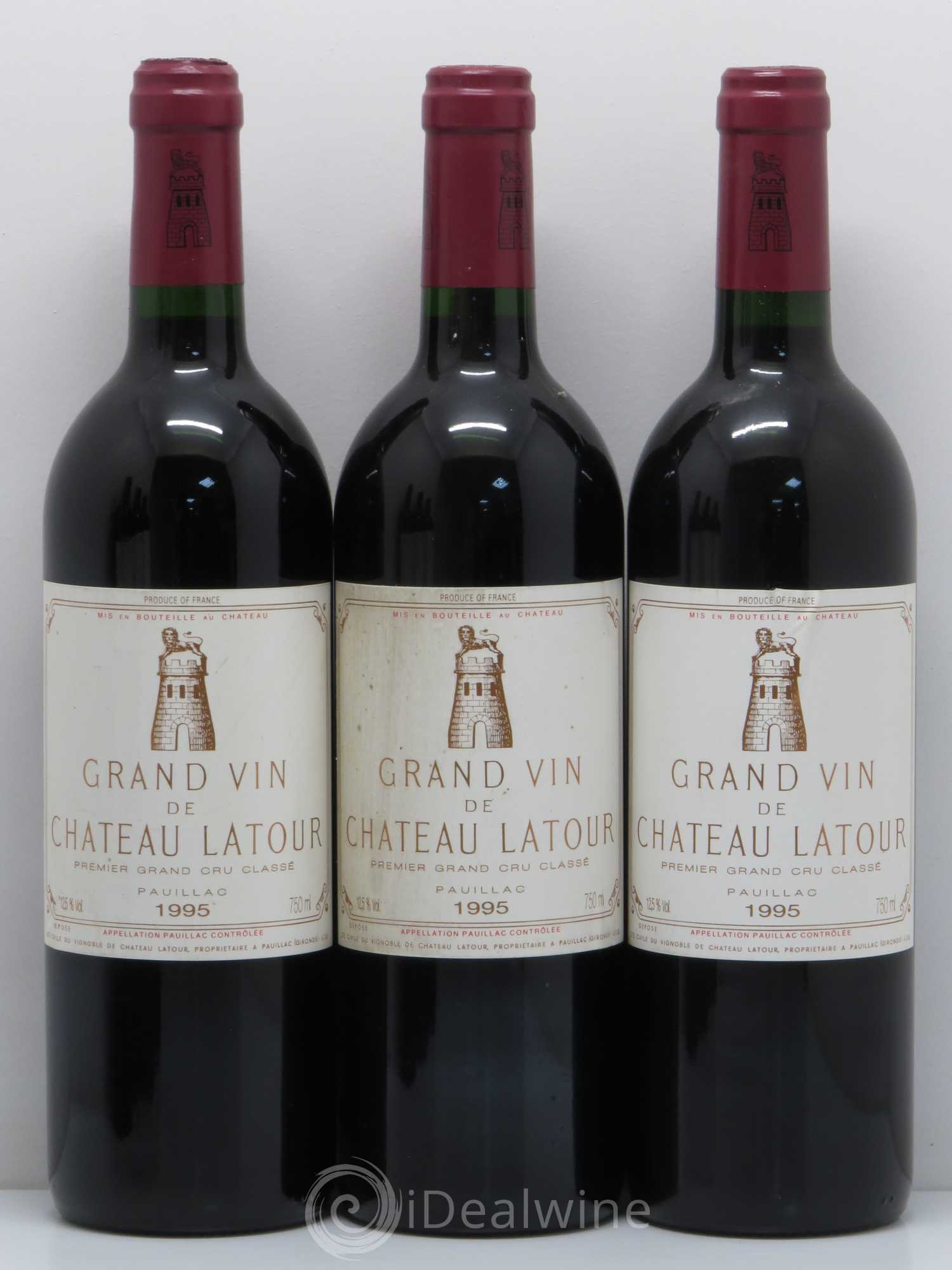 Château Latour 1er Grand Cru Classé 1995 - Lot de 6 bouteilles - 2