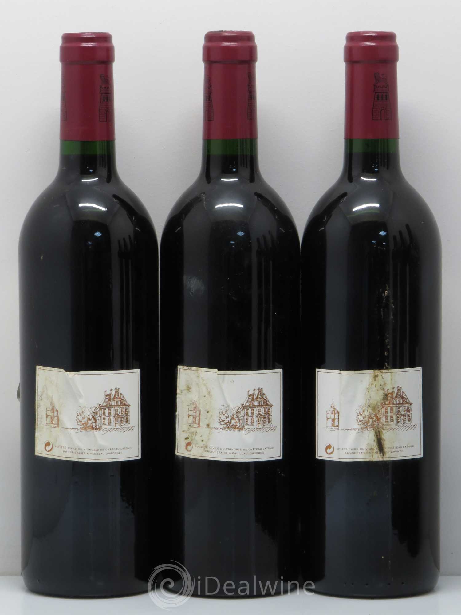 Château Latour 1er Grand Cru Classé 1995 - Lot de 6 bouteilles - 3