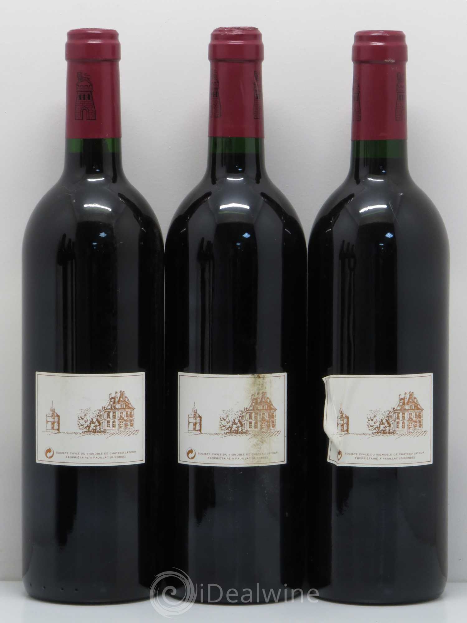 Château Latour 1er Grand Cru Classé 1995 - Lot de 6 bouteilles - 4