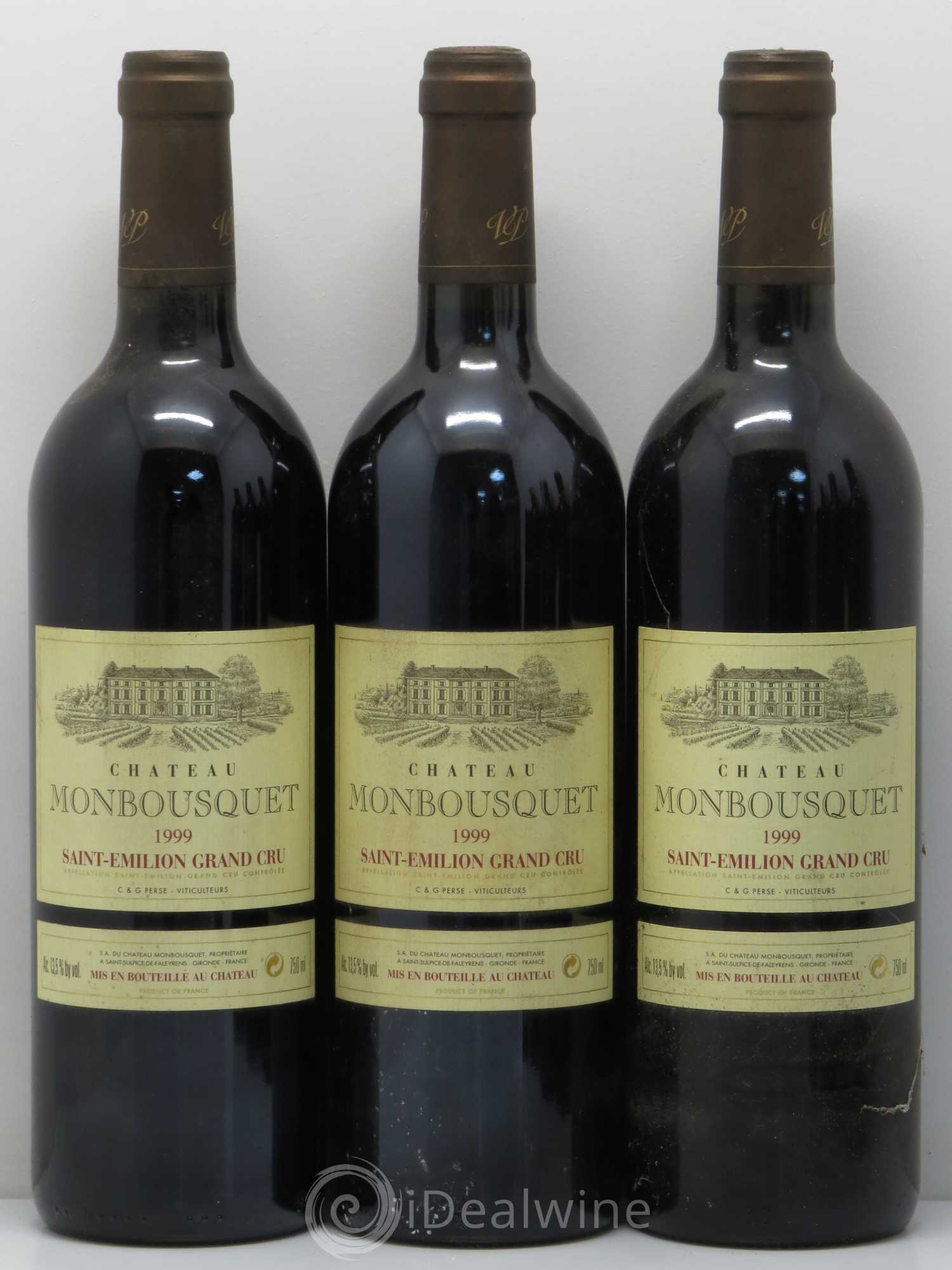 Château Monbousquet Grand Cru Classé 1999 - Lot de 6 bouteilles - 2