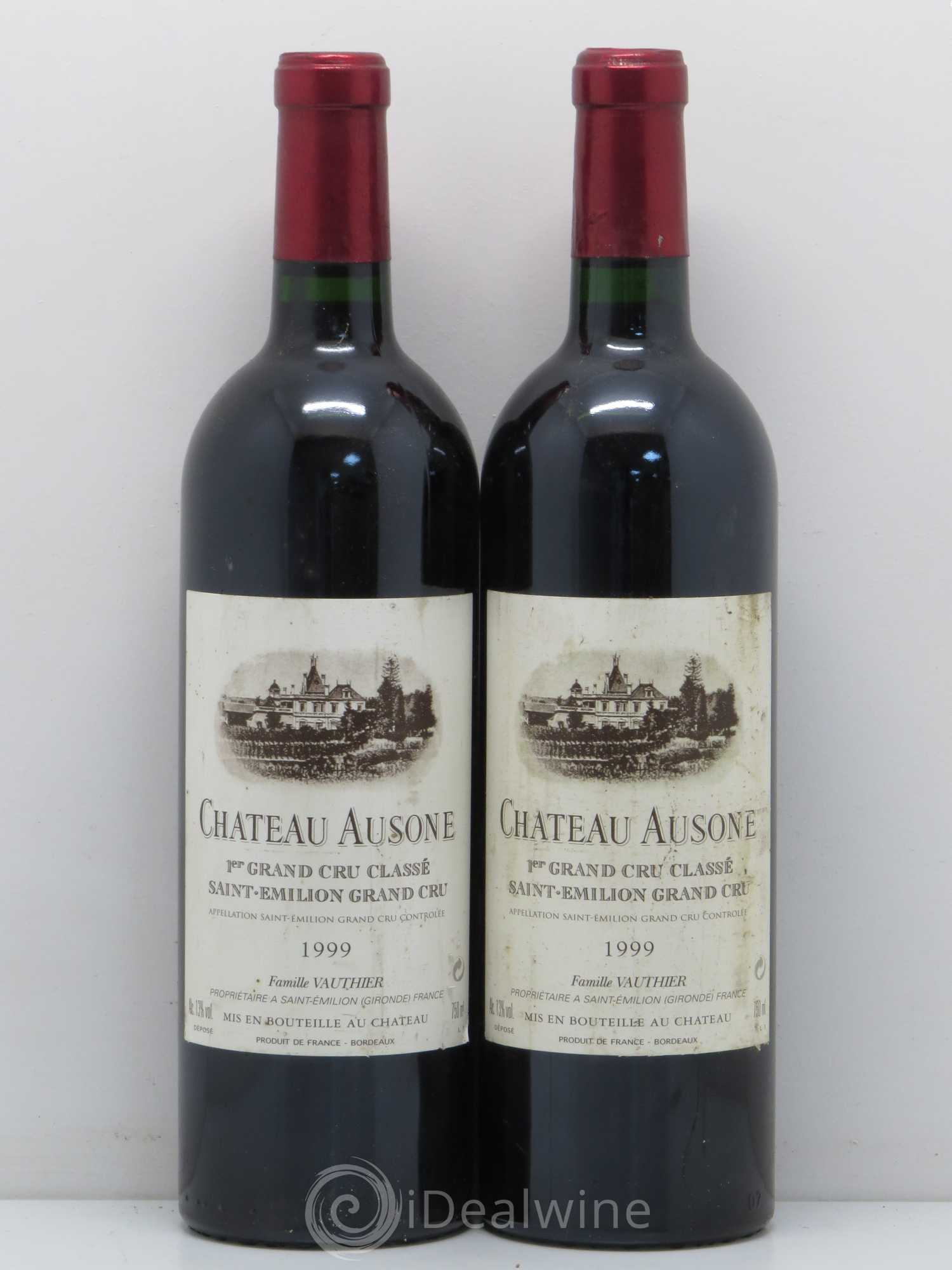 Château Ausone 1er Grand Cru Classé A 1999 - Lot of 2 bottles - 0