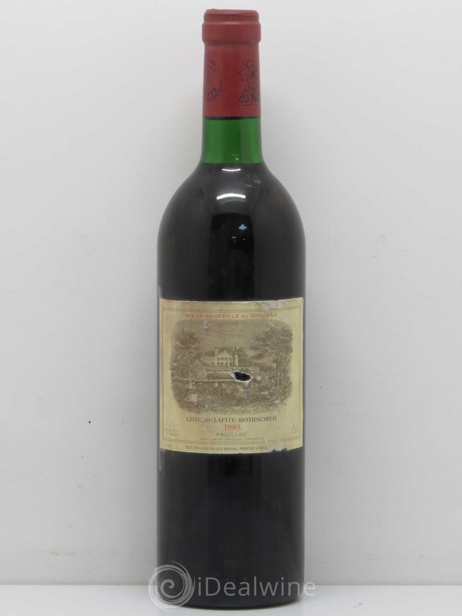 Château Lafite Rothschild 1er Grand Cru Classé 1983 - Lot de 1 bouteille - 0