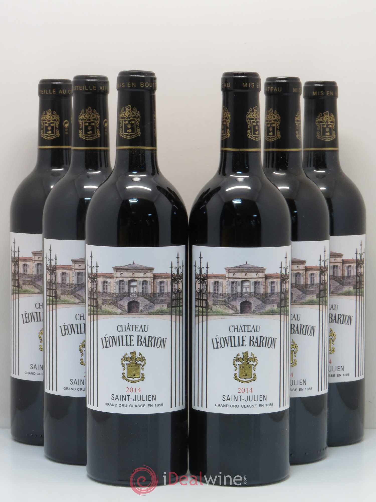 Château Léoville Barton 2ème Grand Cru Classé 2014 - Lot de 6 bouteilles - 0
