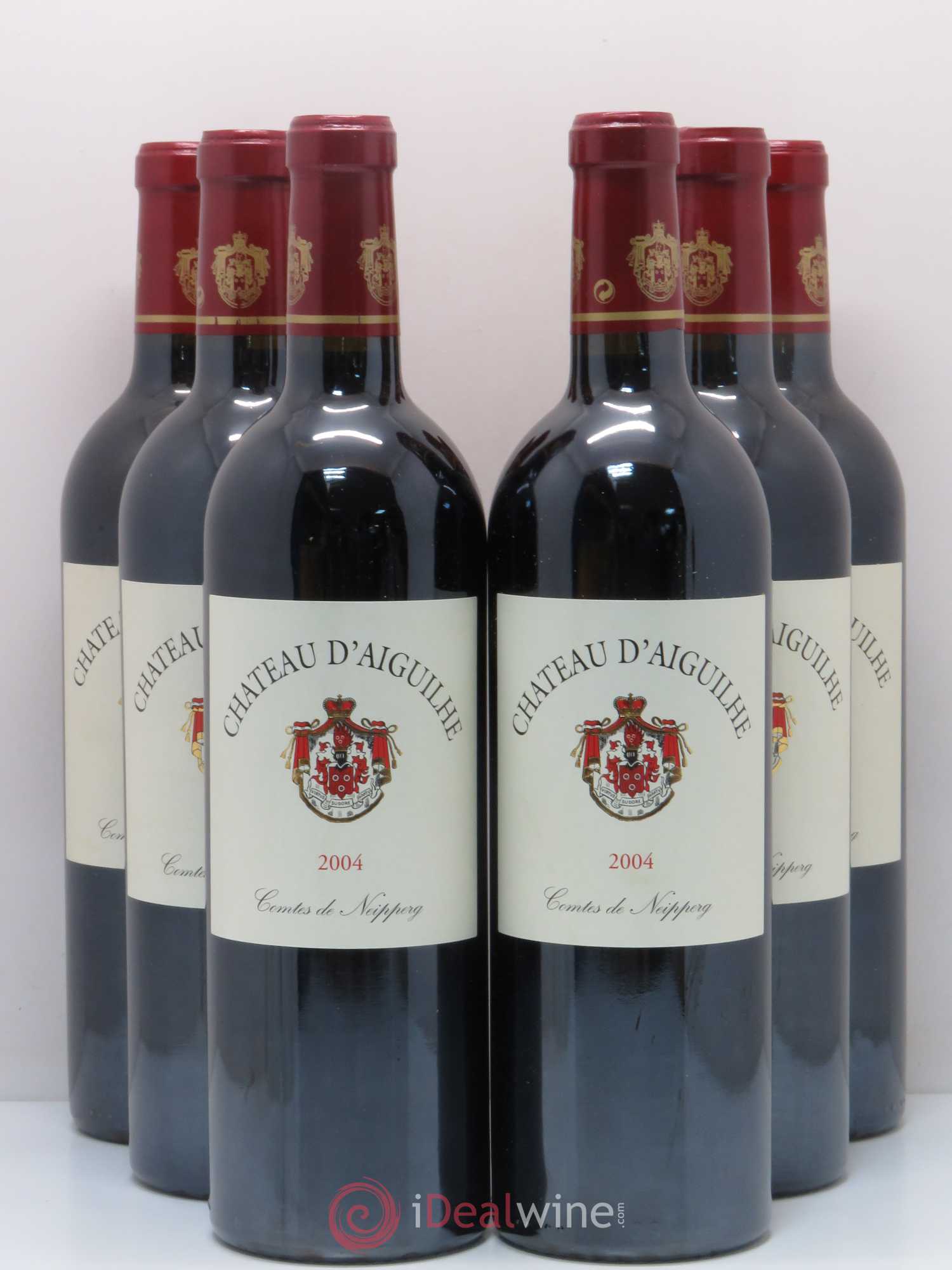 Château d' Aiguilhe 2004 - Lot de 6 bouteilles - 0
