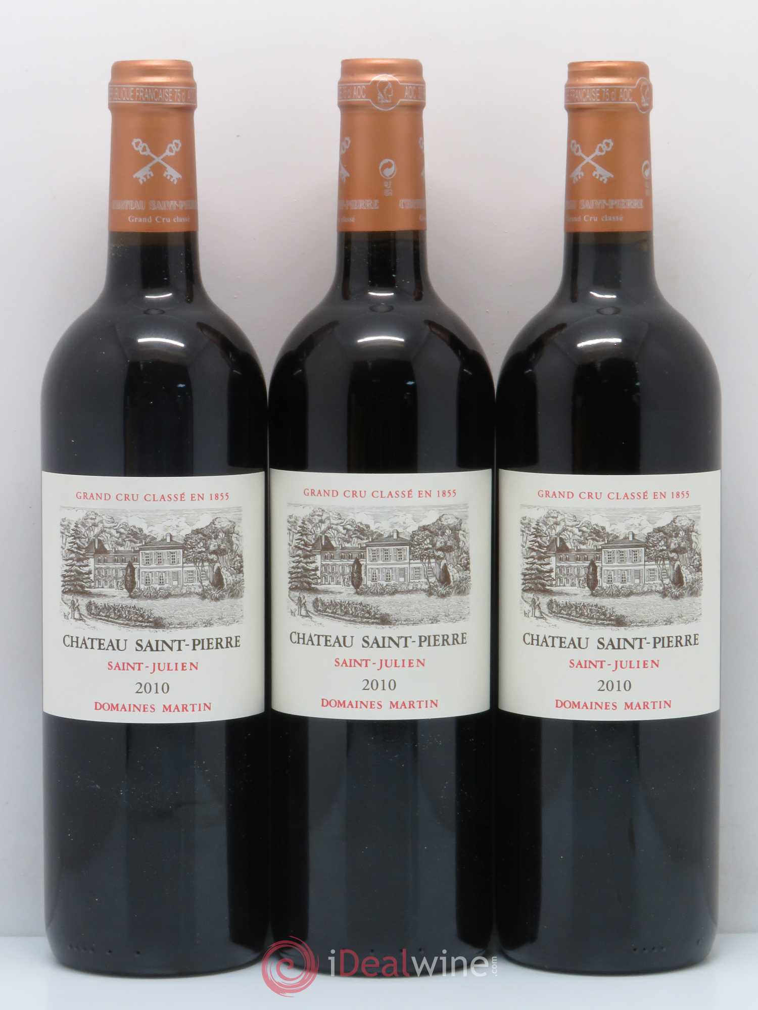 Château Saint-Pierre 4ème Grand Cru Classé 2010 - Lot de 6 bouteilles - 2